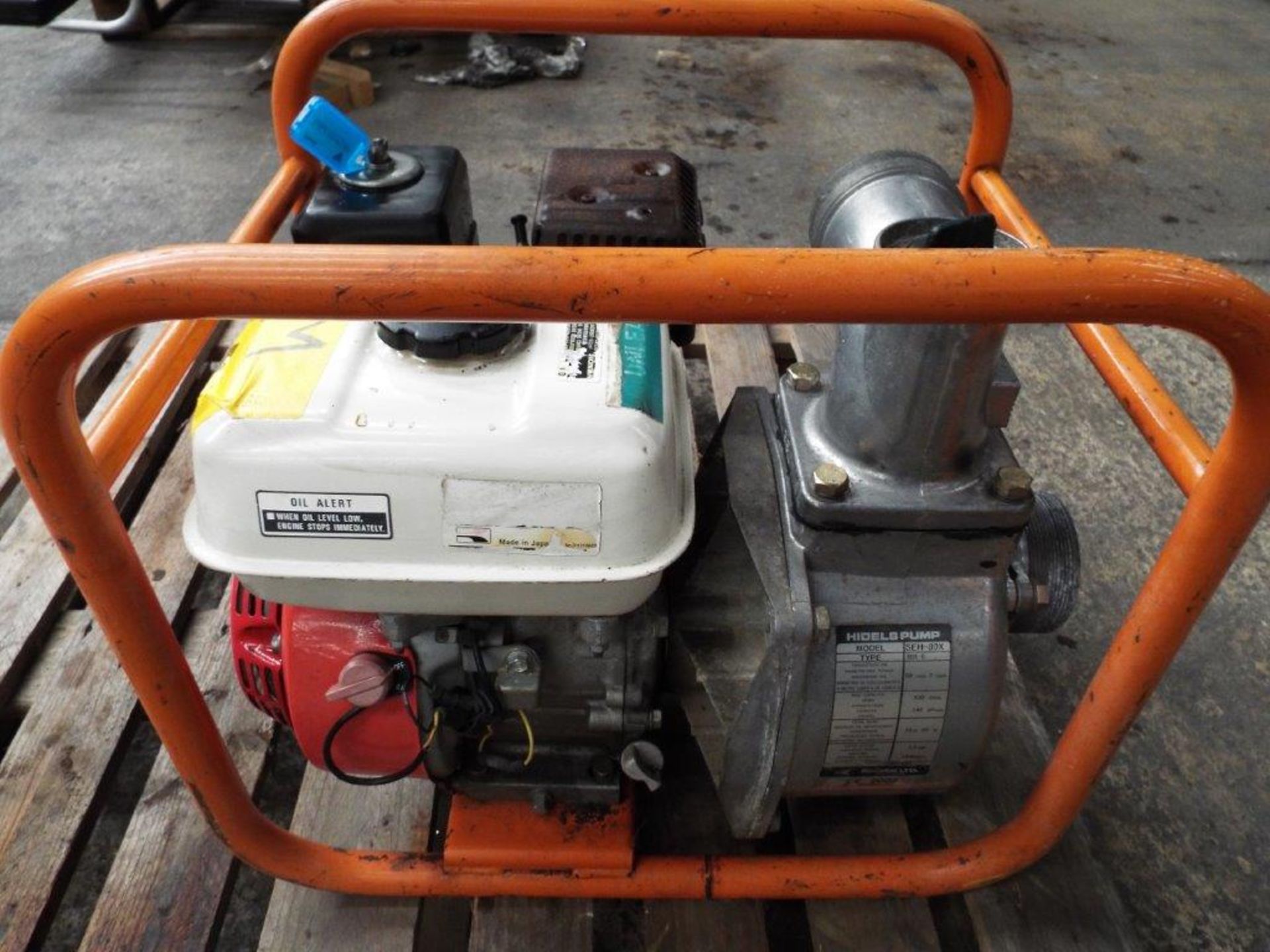 SEH-80X Honda Powered Koshin Water Pump - Image 3 of 9