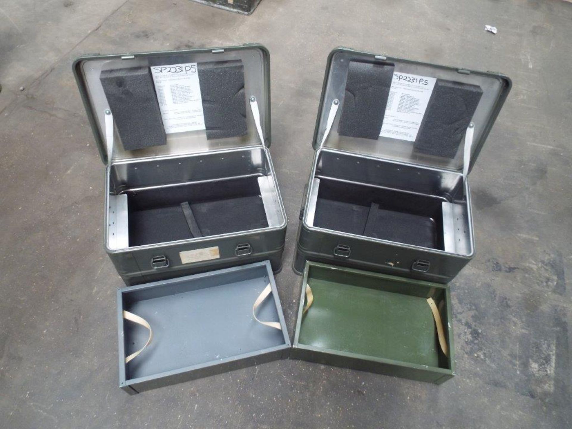 2 x Heavy Duty Zarges Aluminium Cases - Bild 2 aus 8