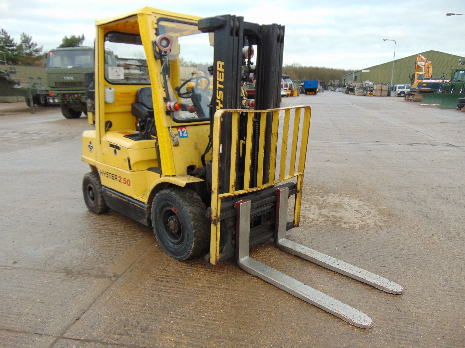 Hyster 2.50 Class C, Zone 2 Protected Diesel Forklift