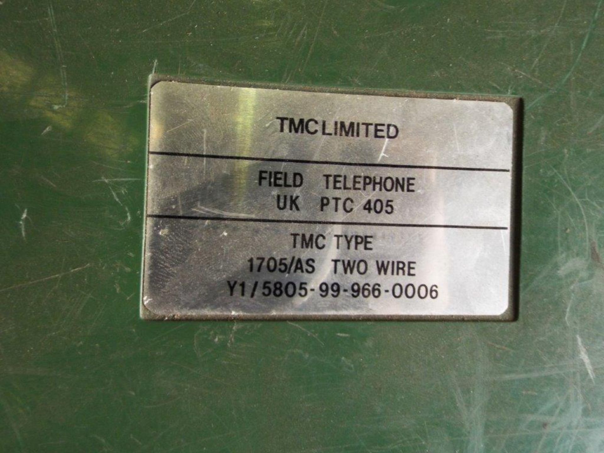 2 x PYE TMC Field Telephones - Image 5 of 6