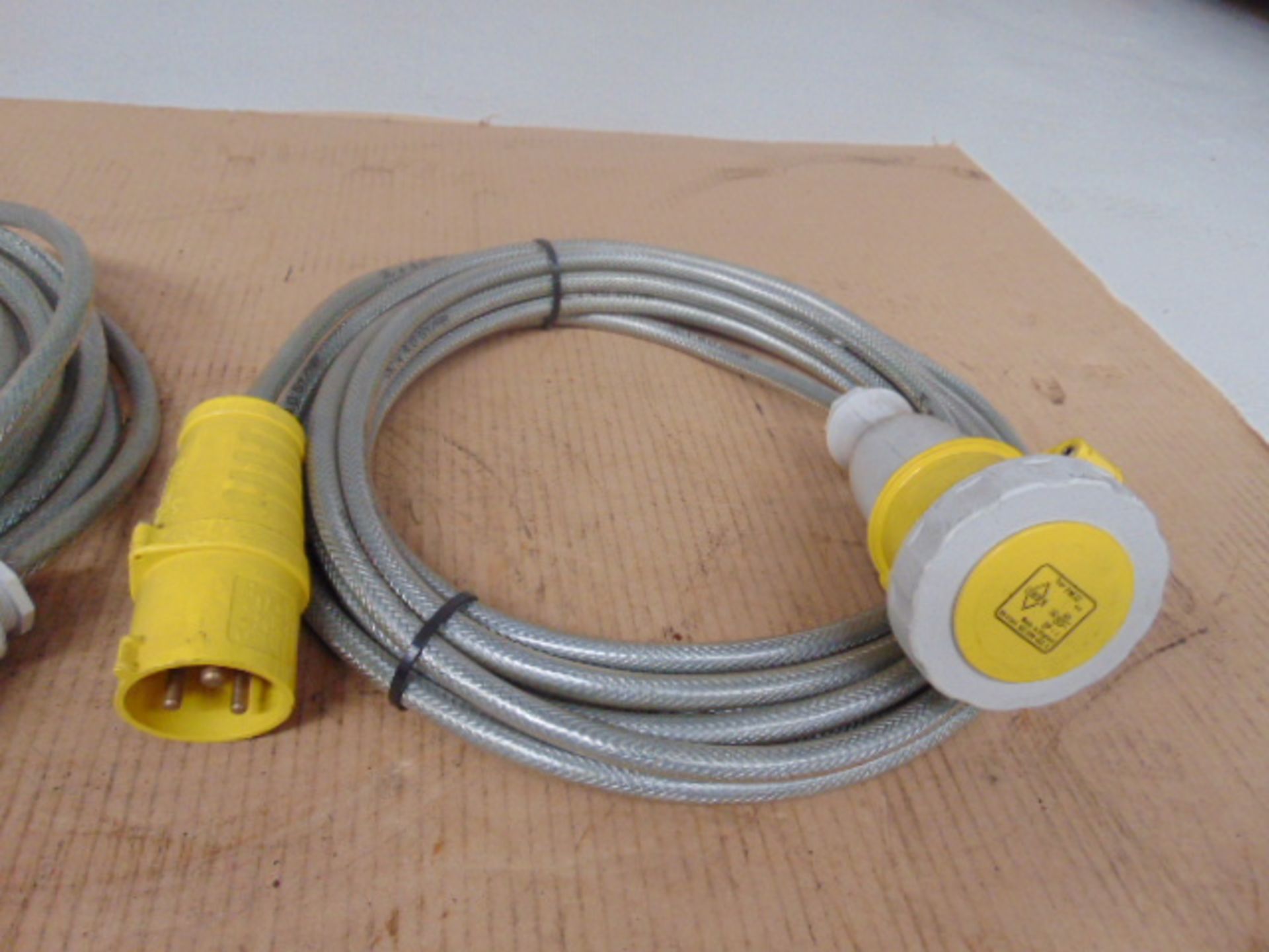 2 x 110V Power Cables - Image 3 of 8