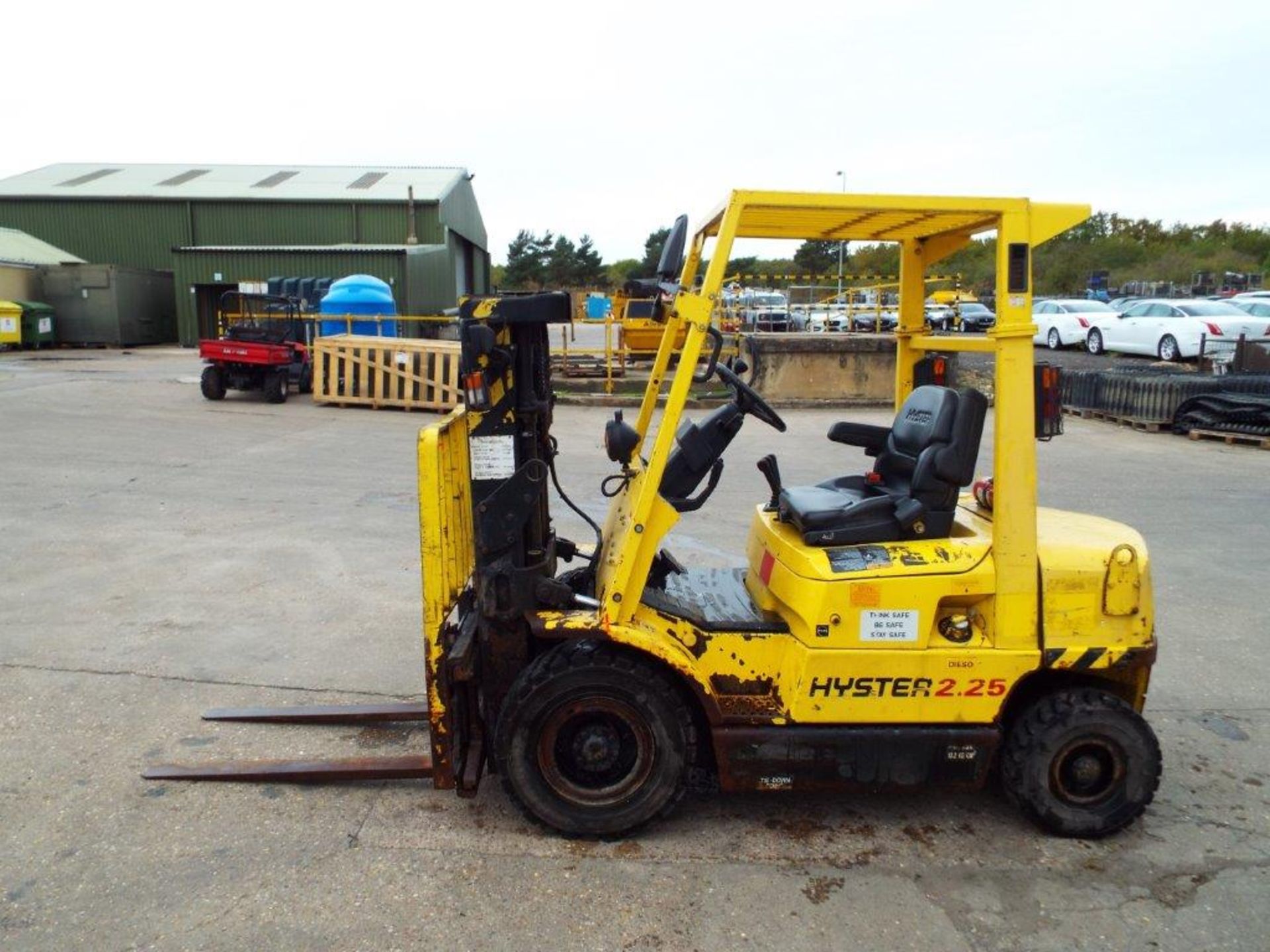 Hyster 2.25 Class C, Zone 2 Protected Diesel Container Forklift - Image 3 of 24