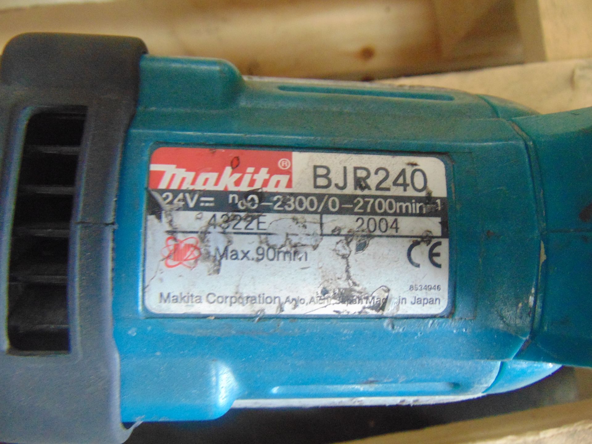 Makita BJR240 Reciprocating Saw with Battery and Charger - Image 5 of 8