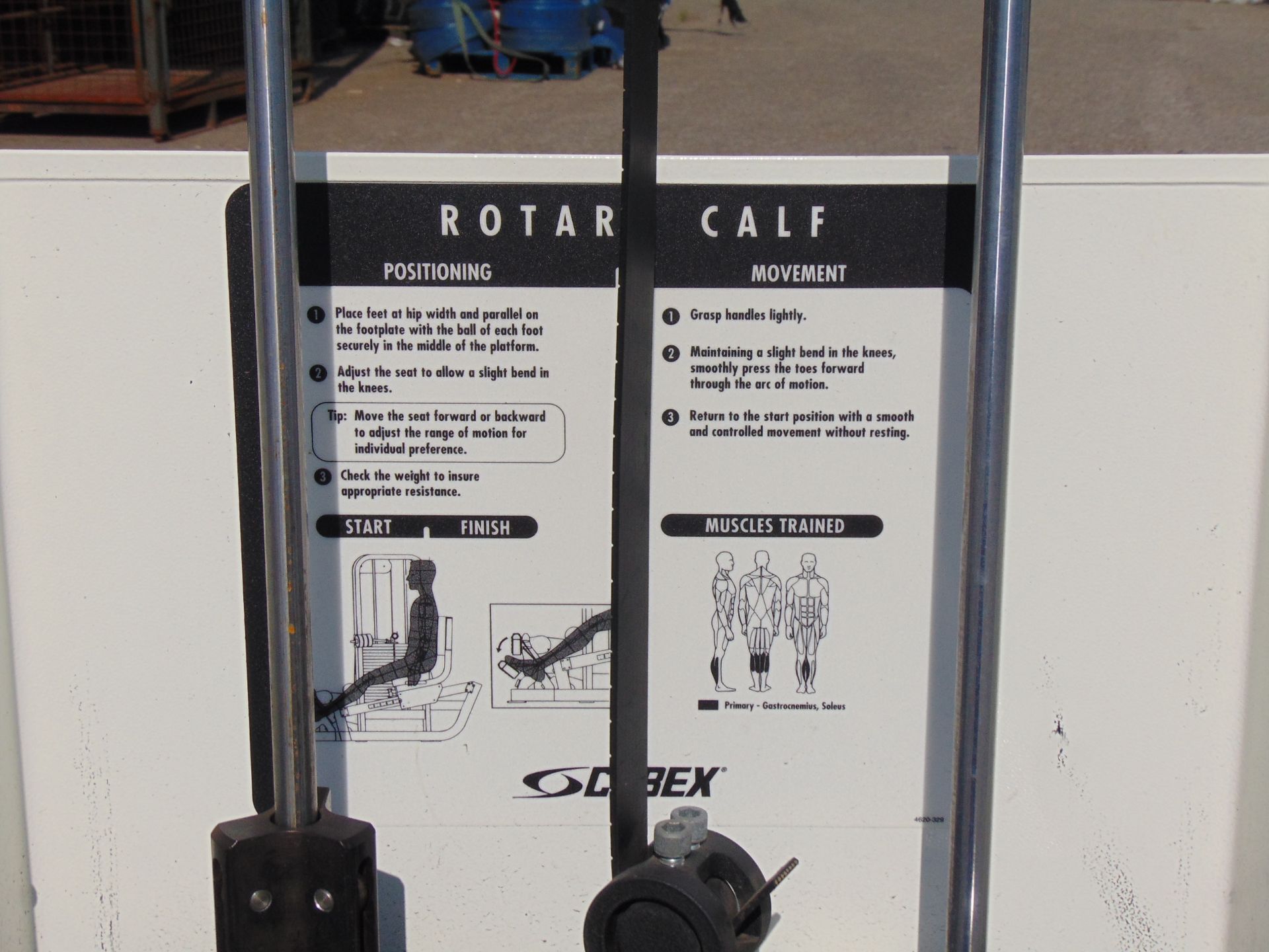Cybex Rotary Calf Exercise Machine - Image 6 of 11