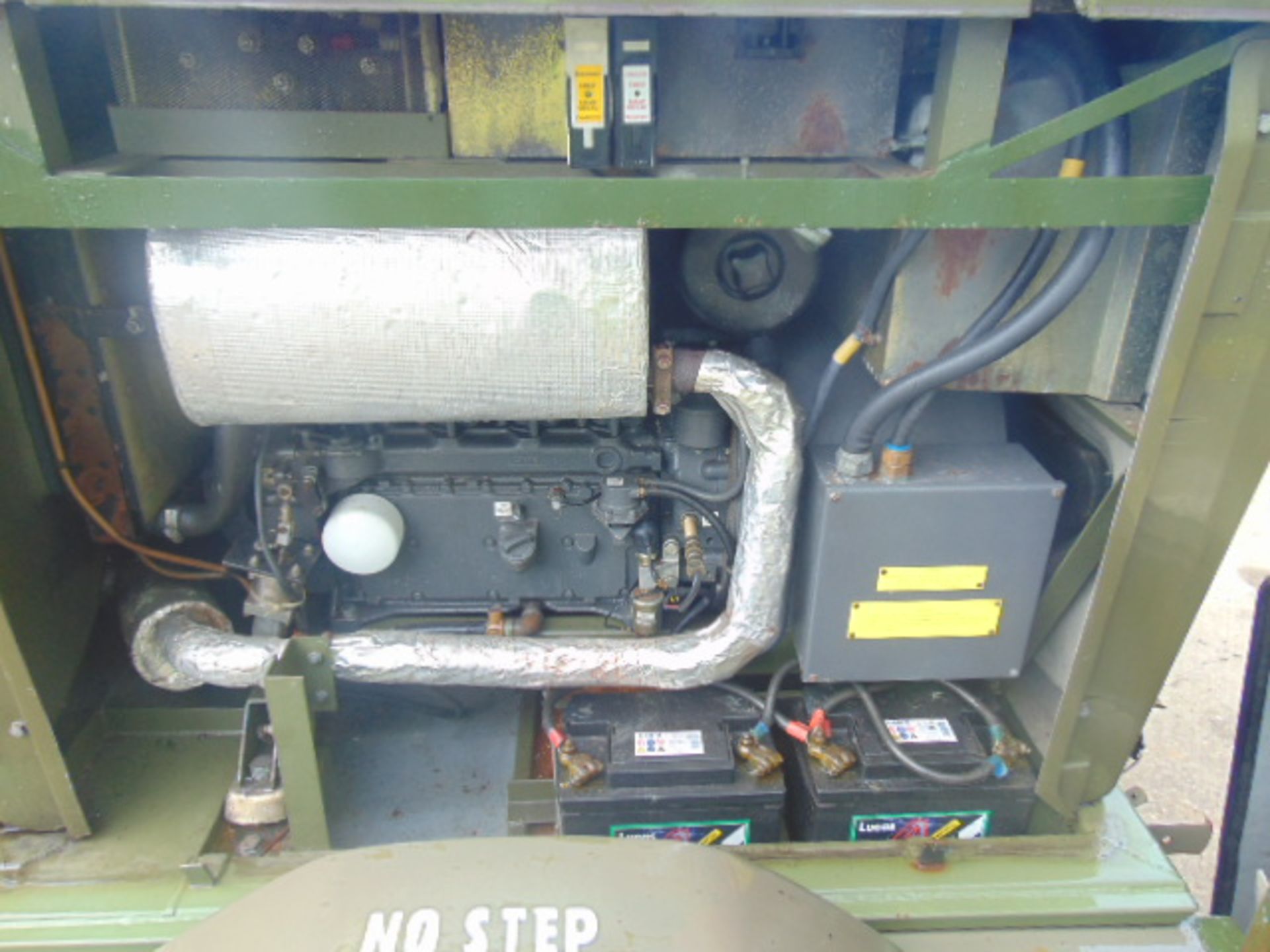 Ex Uk Royal Air Force Trailer Mounted 25 KVA Generator - Image 6 of 10