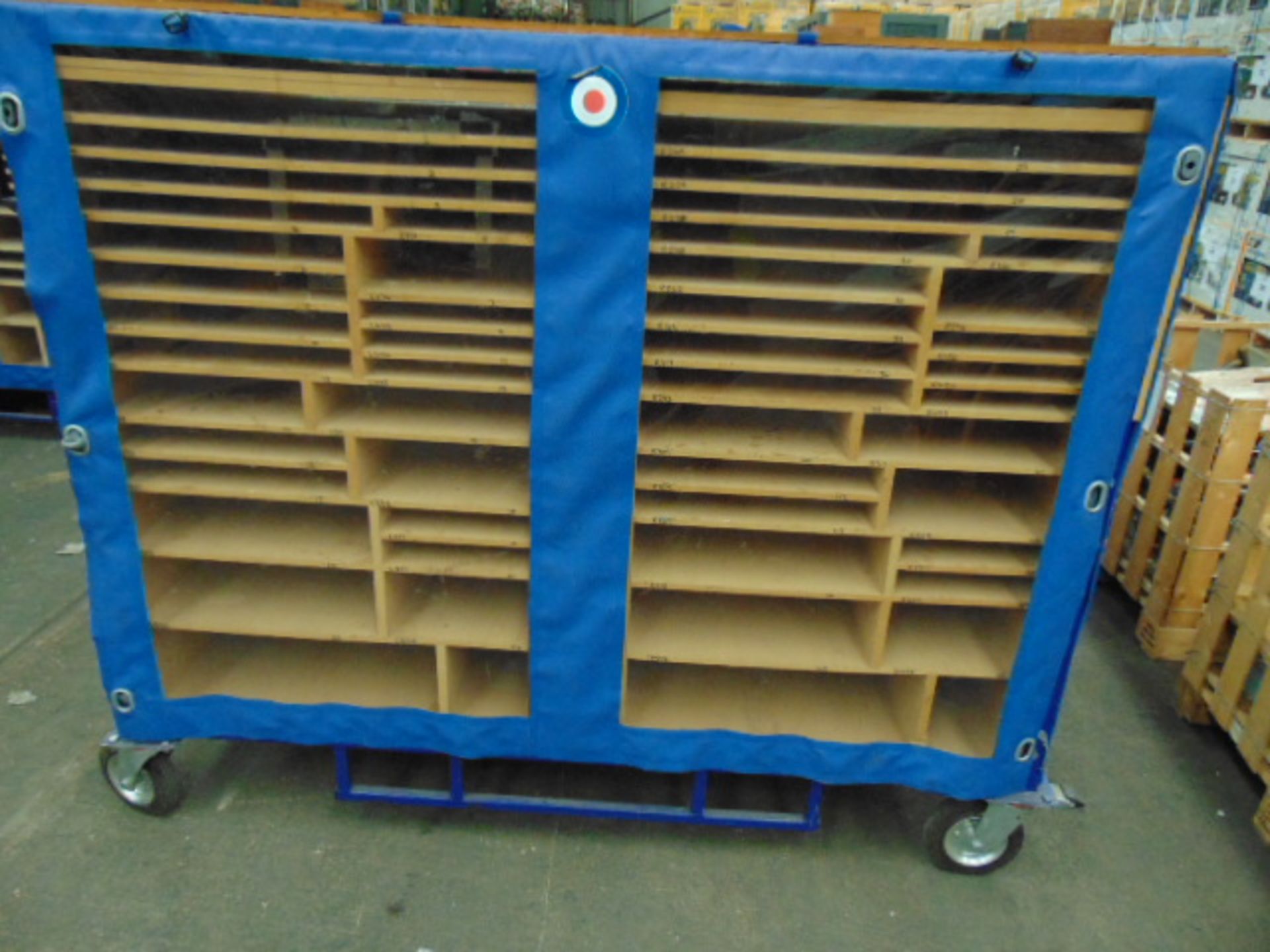 Double Sided Mobile Tool Trolley