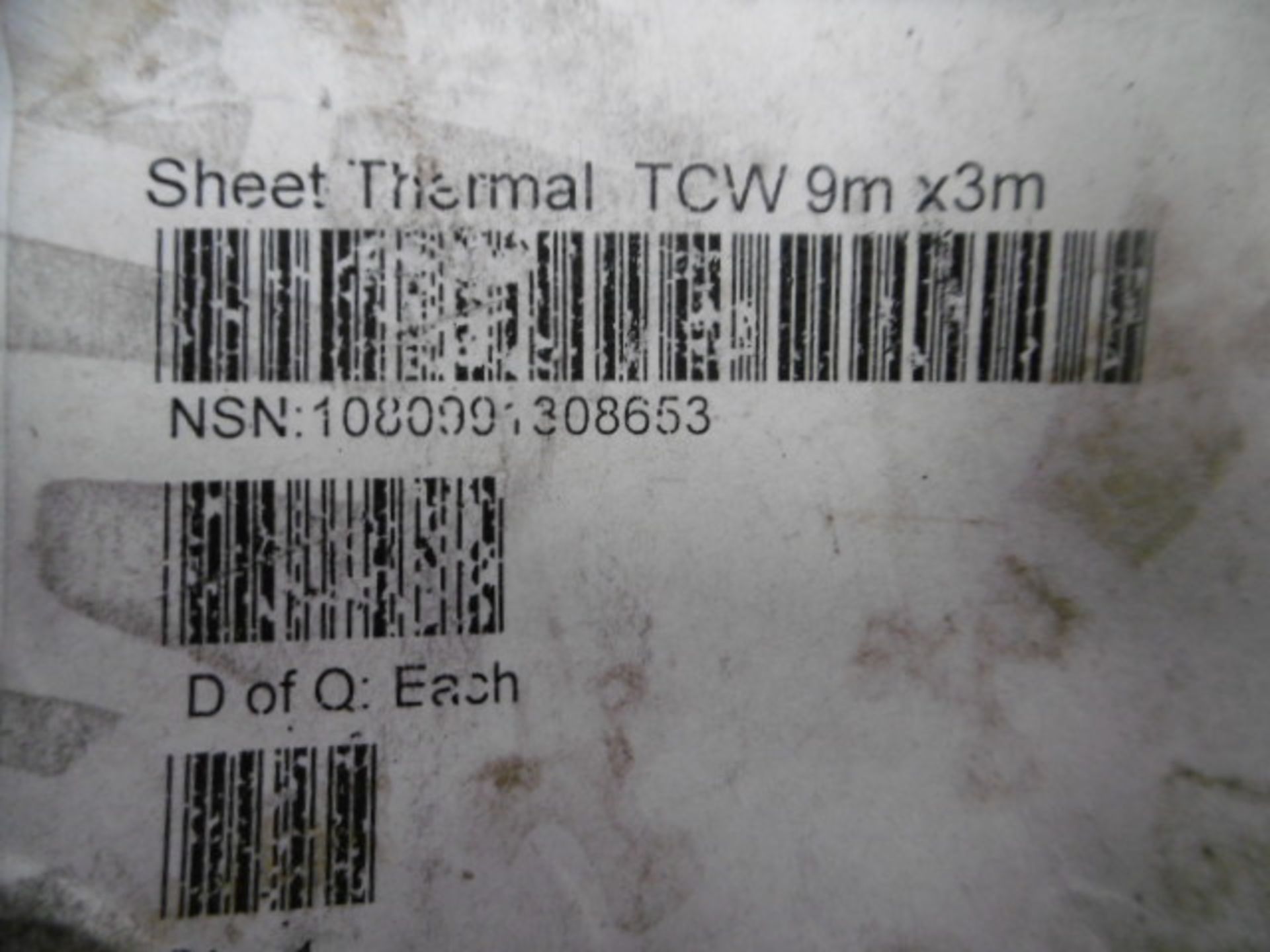 9m x 3m Thermal Sheet - Image 6 of 6