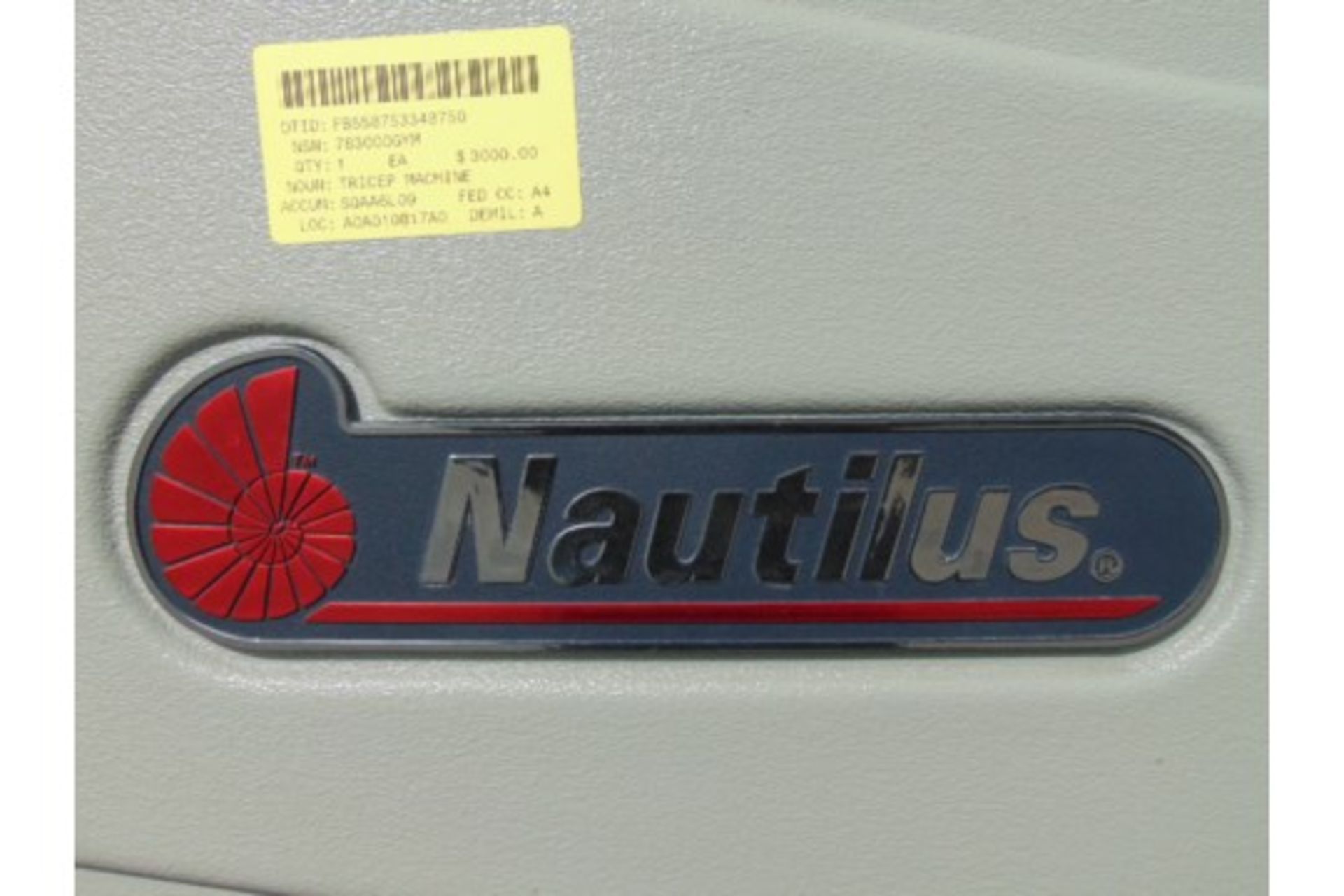 Nautilus Multi-Tricep Exercise Machine - Image 11 of 12