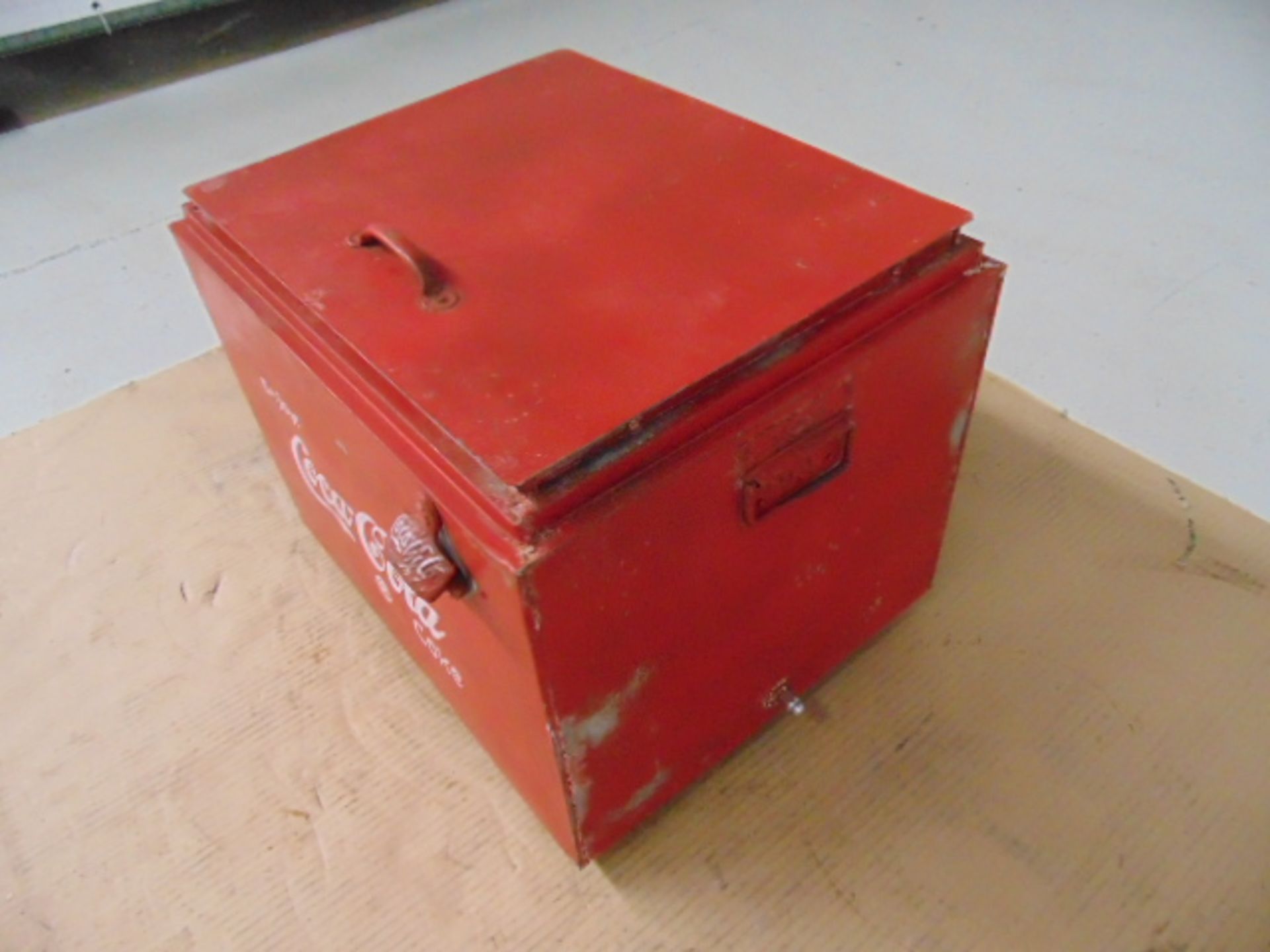 Vintage Coca Cola Cooler / Ice Box - Bild 3 aus 7