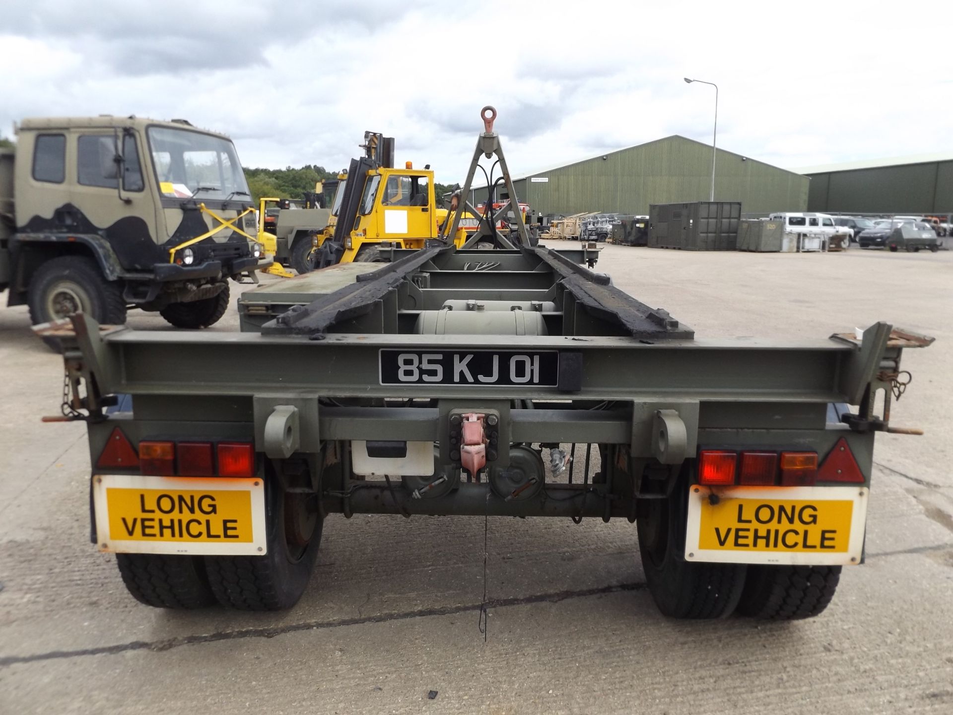 King DB 2 Axle 15 Tonne Skeletal drops/skip/container Trailer - Image 5 of 12