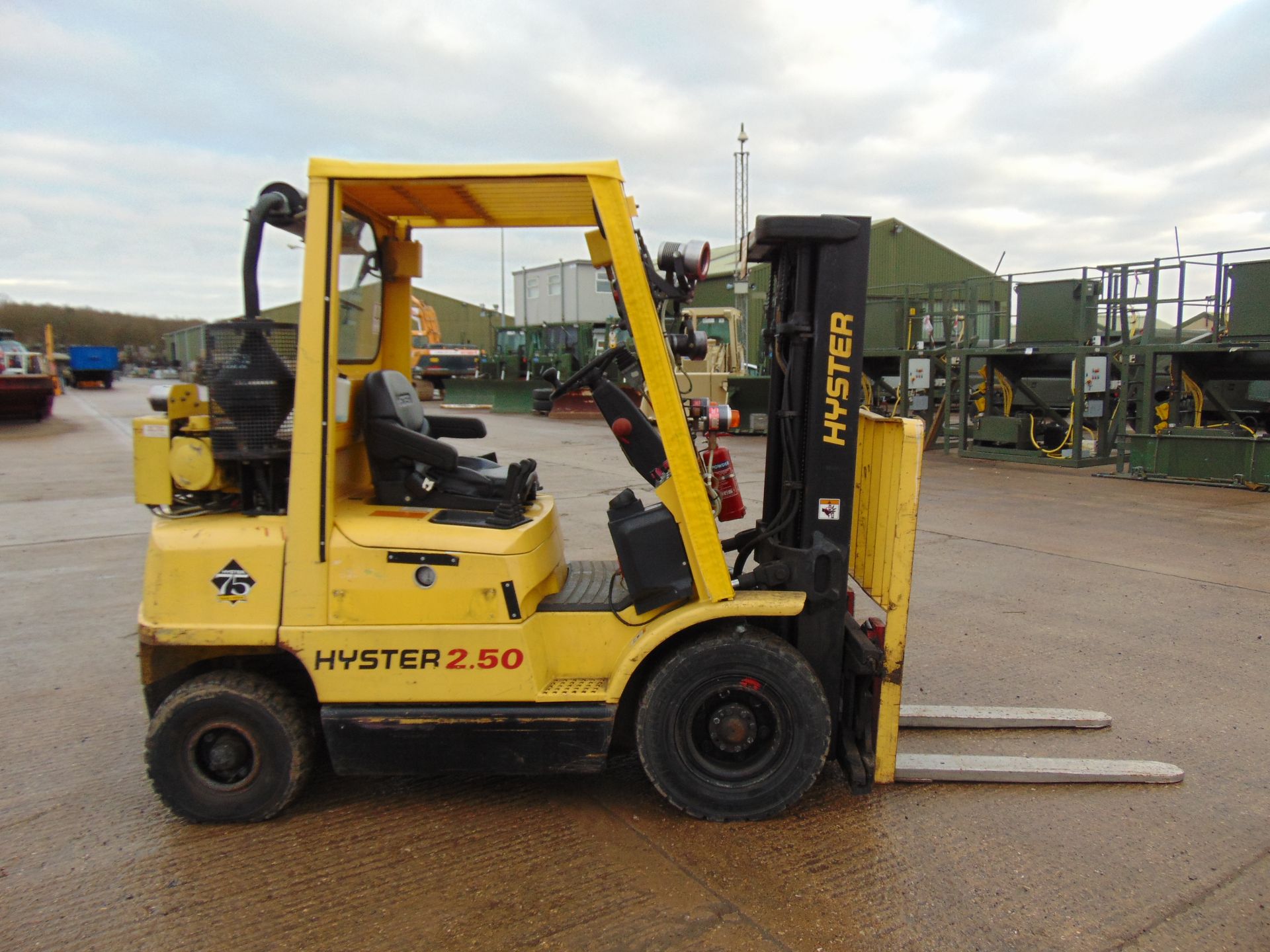 Hyster 2.50 Class C, Zone 2 Protected Diesel Forklift - Image 8 of 25