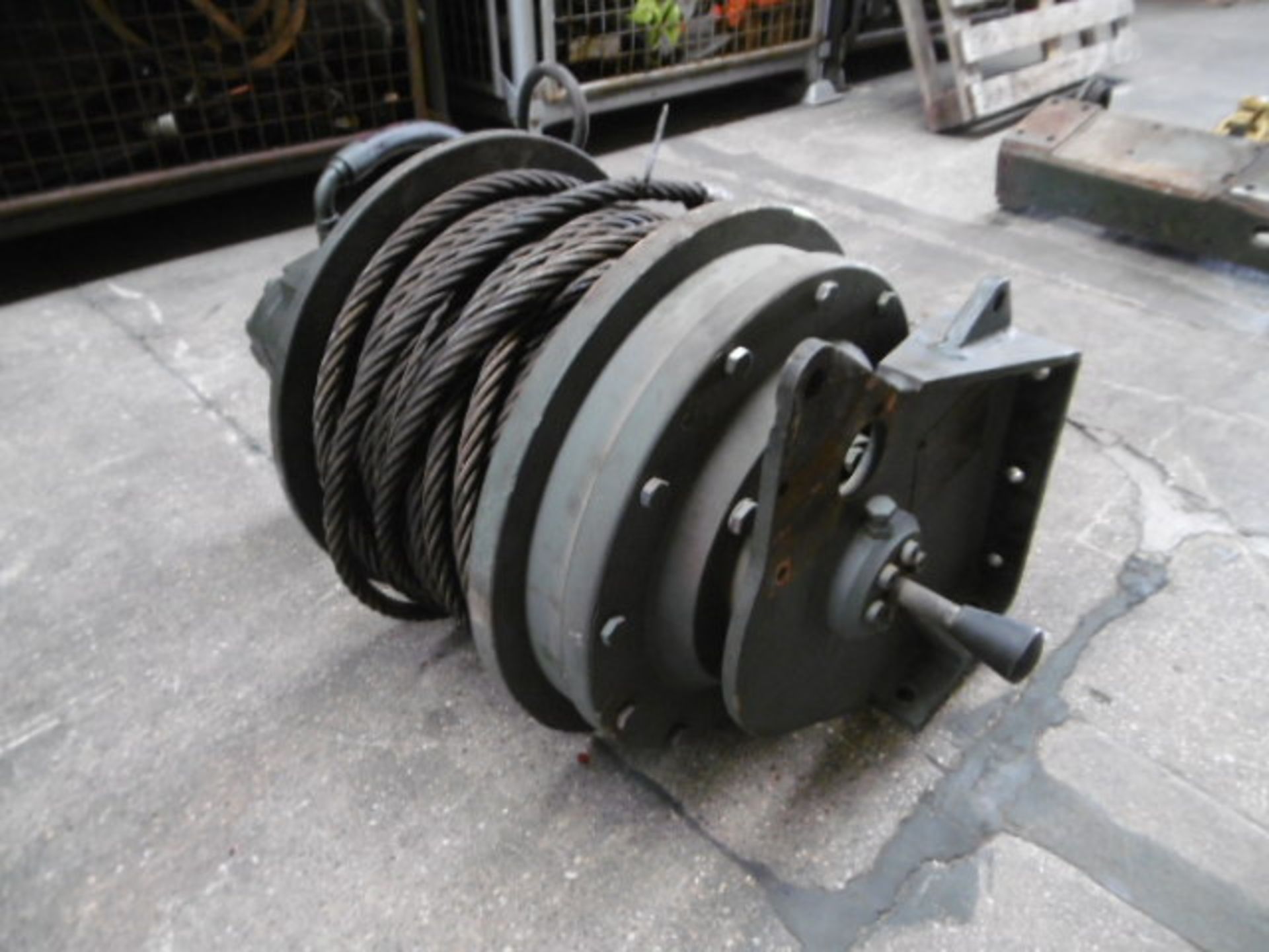 Boughton H10000 10 ton Hydraulic Winch Drum with Ground Anchor System - Image 7 of 22