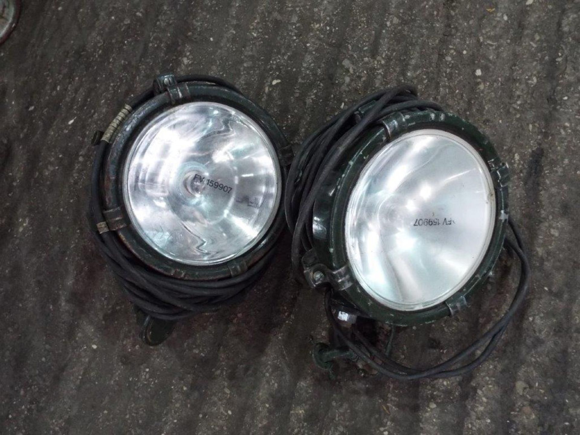 2 x AFV Vehicle Search Lamps