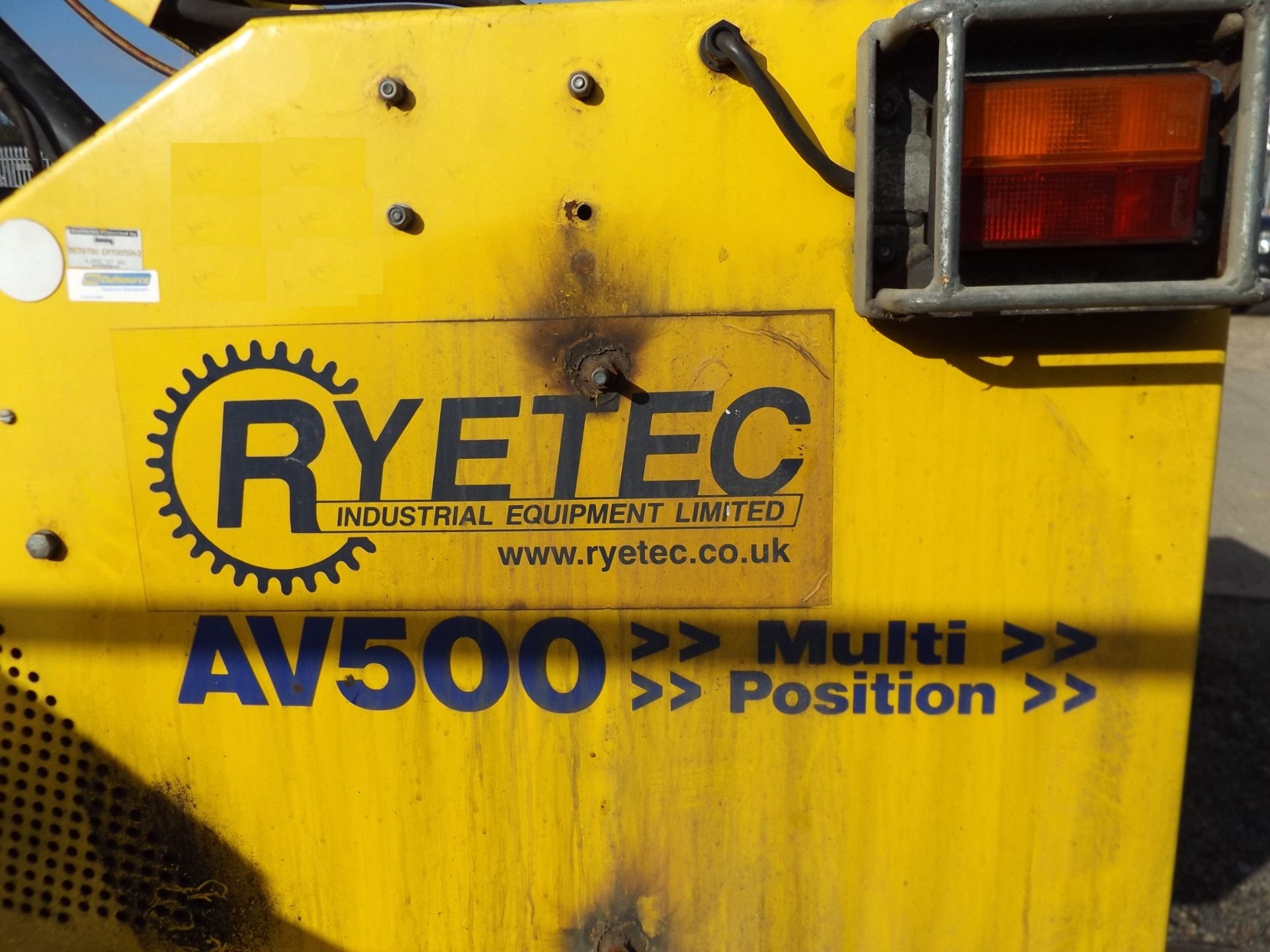 Ryetec AV 500 Tractor hedge cutter & verge mower - Image 7 of 8