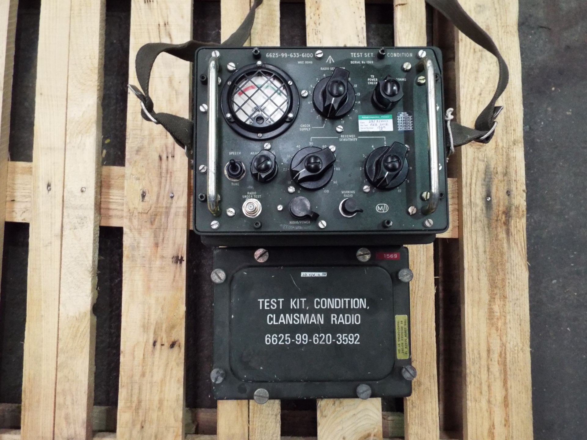 Clansman Radio Condition Test Kit