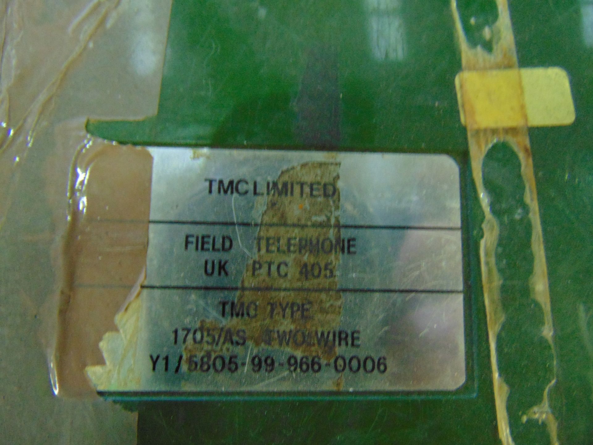 2 x PYE PTC405 Field Telephones - Image 5 of 7