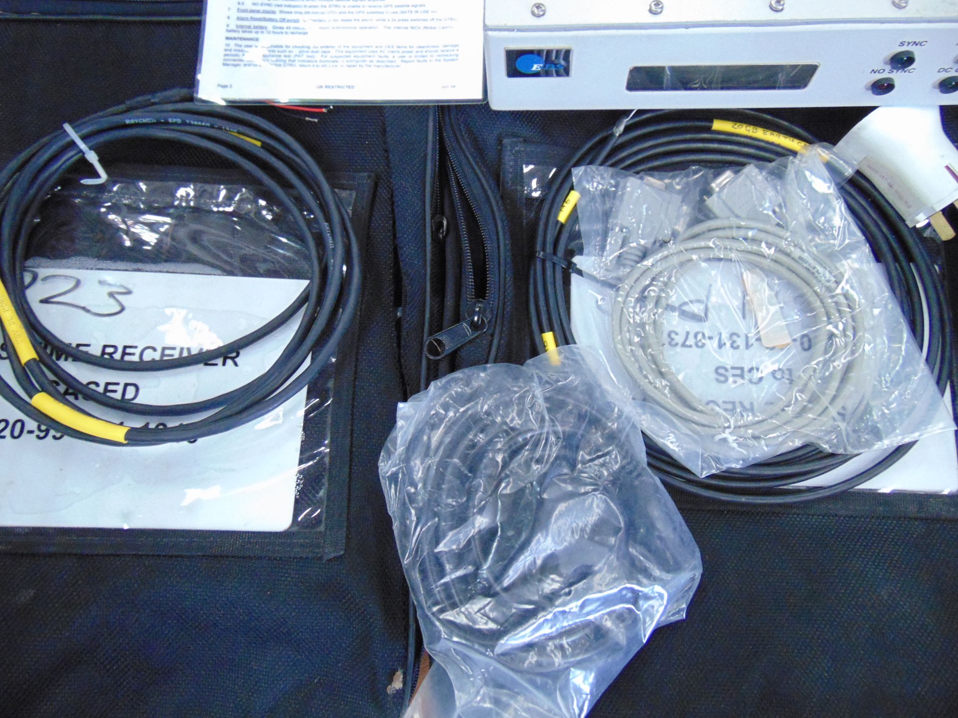 6 x EDS GPS Time Receiver Units complete with carry bags etc - Image 4 of 5