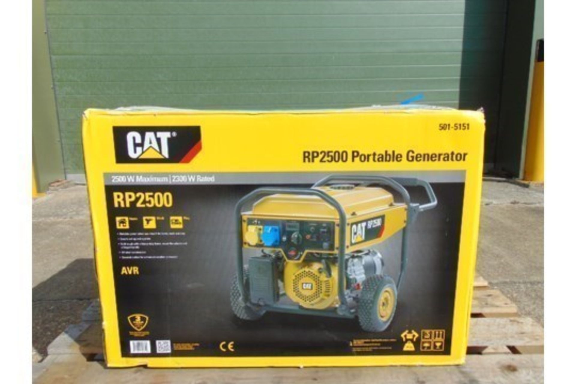 UNISSUED Caterpillar RP2500 Industrial Petrol Generator Set - Image 10 of 10