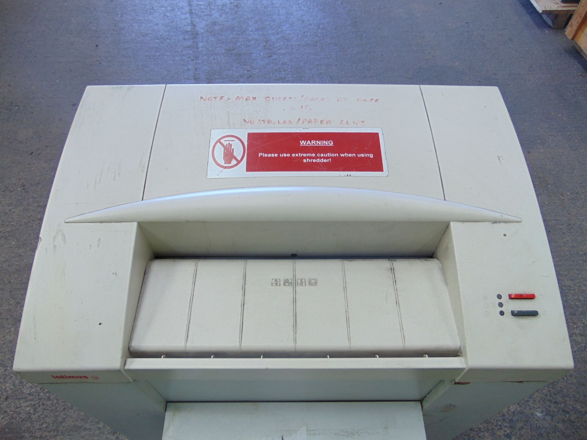 Martin Yale Intimus 602 Shredder - Image 4 of 8