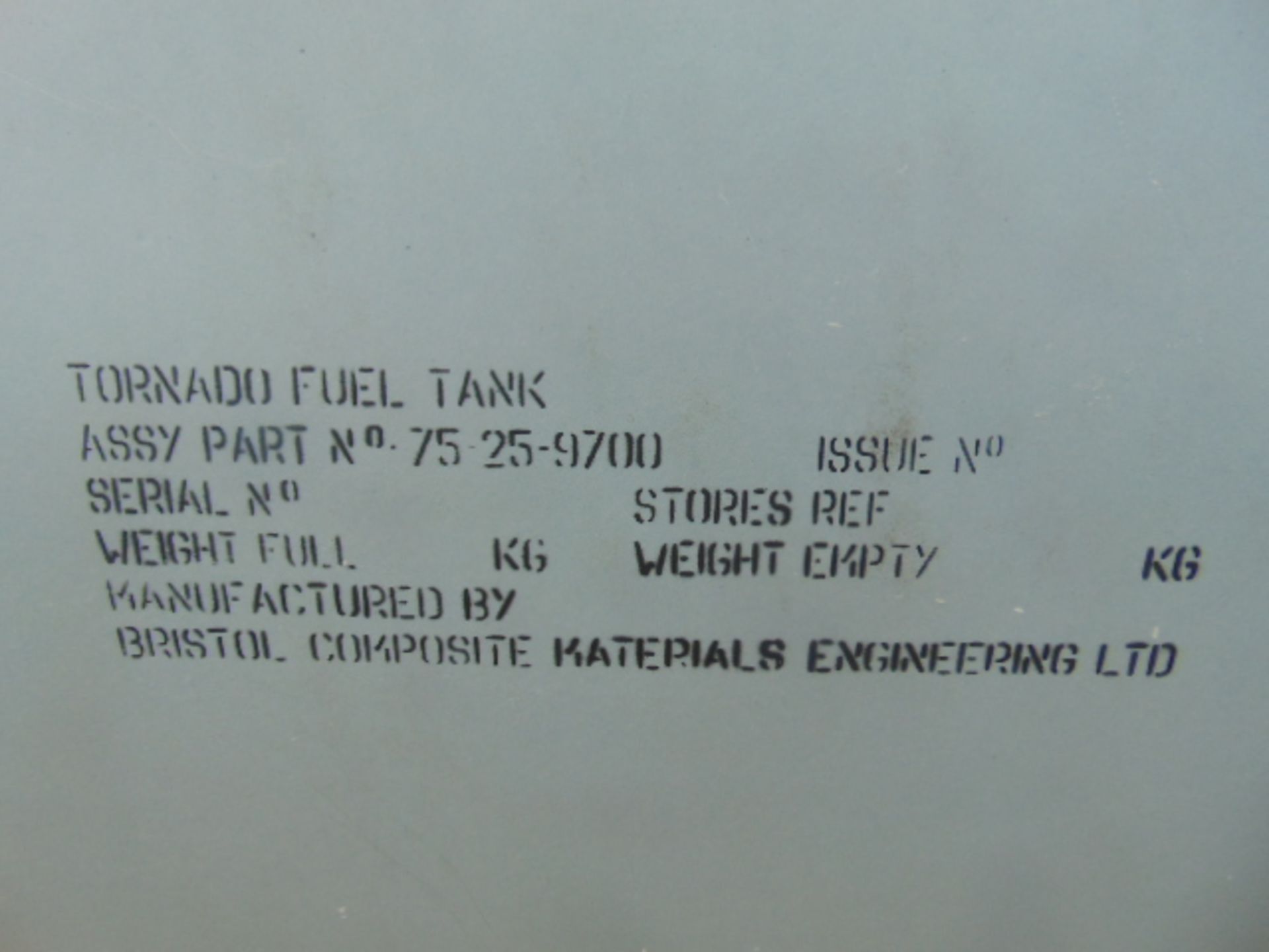 Tornado Strategic Bomber 1500 litre External Fuel Tank - Image 8 of 10