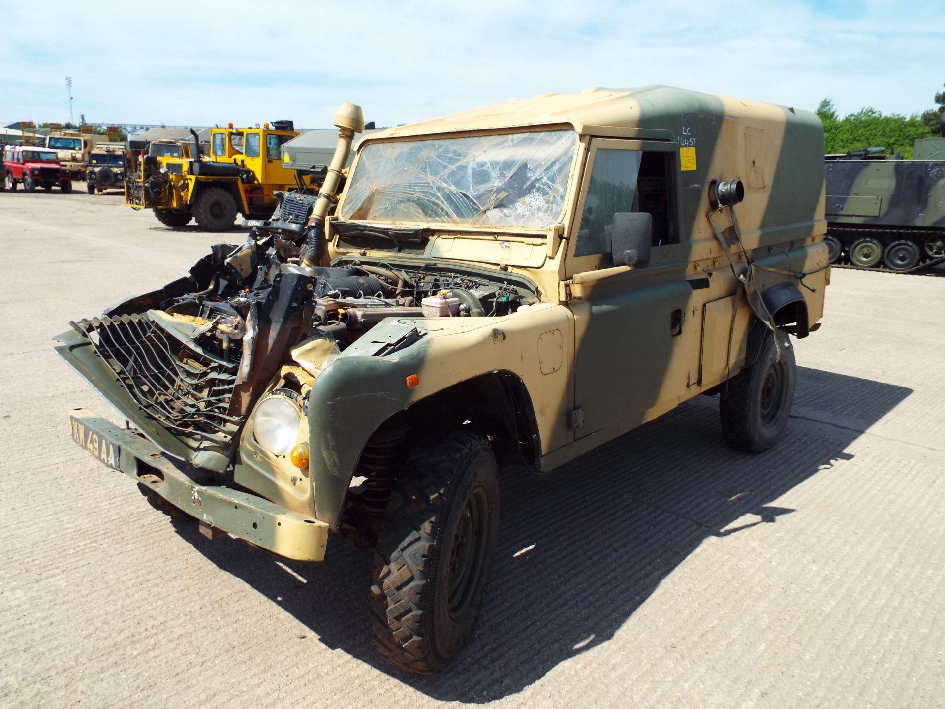 Military Specification LHD Land Rover Wolf 110 Hard Top - Image 3 of 20