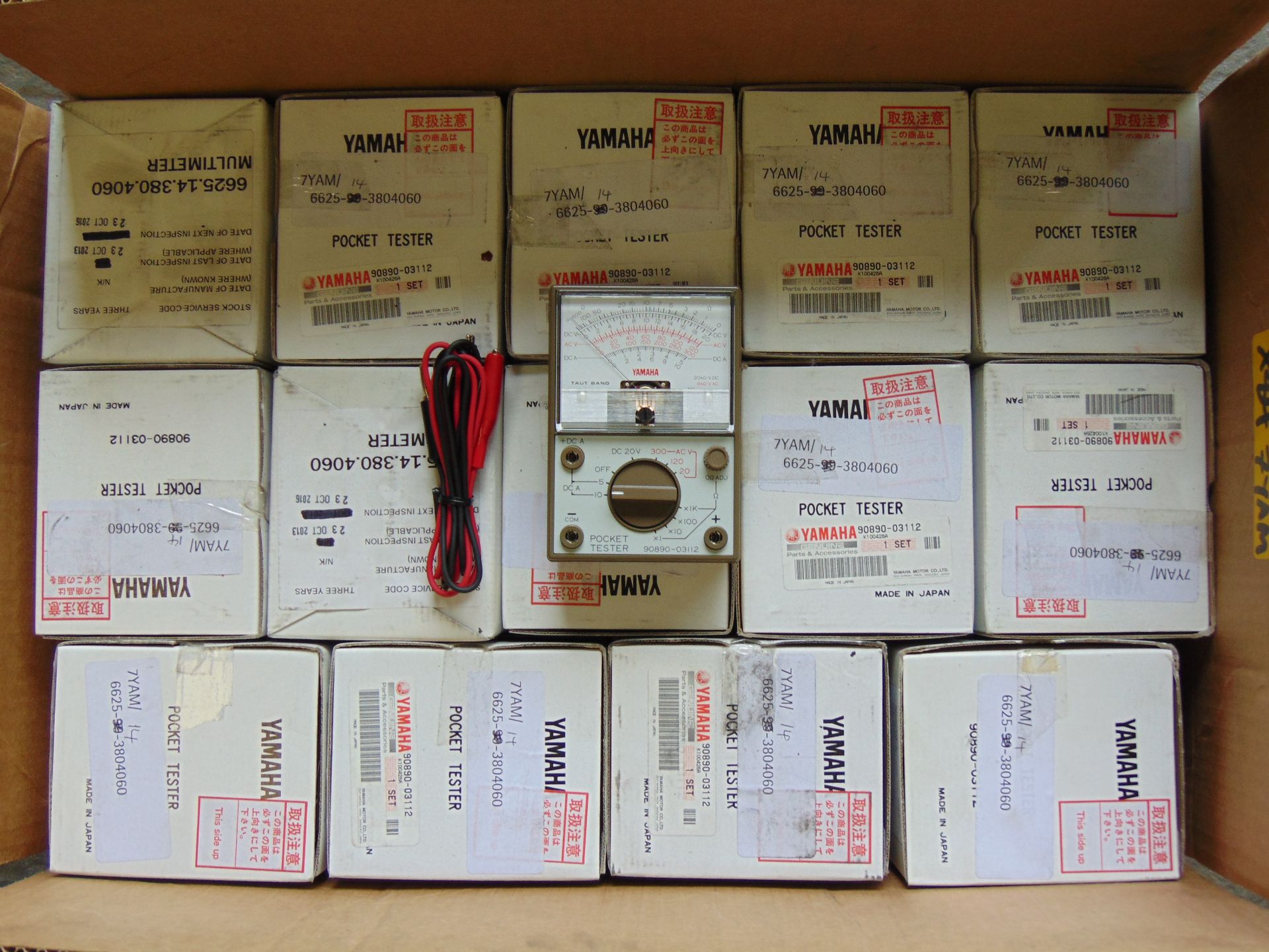 15 x Yamaha Pocket Testers/Mulitimeters P/no 90890-03112