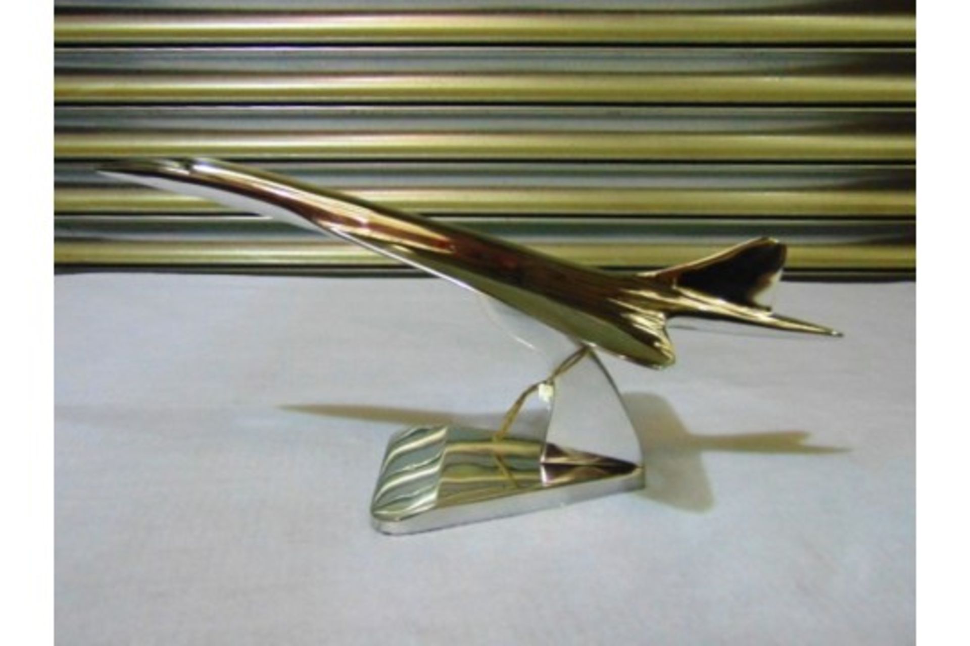 Aluminium Desktop Concorde Model - Image 5 of 5