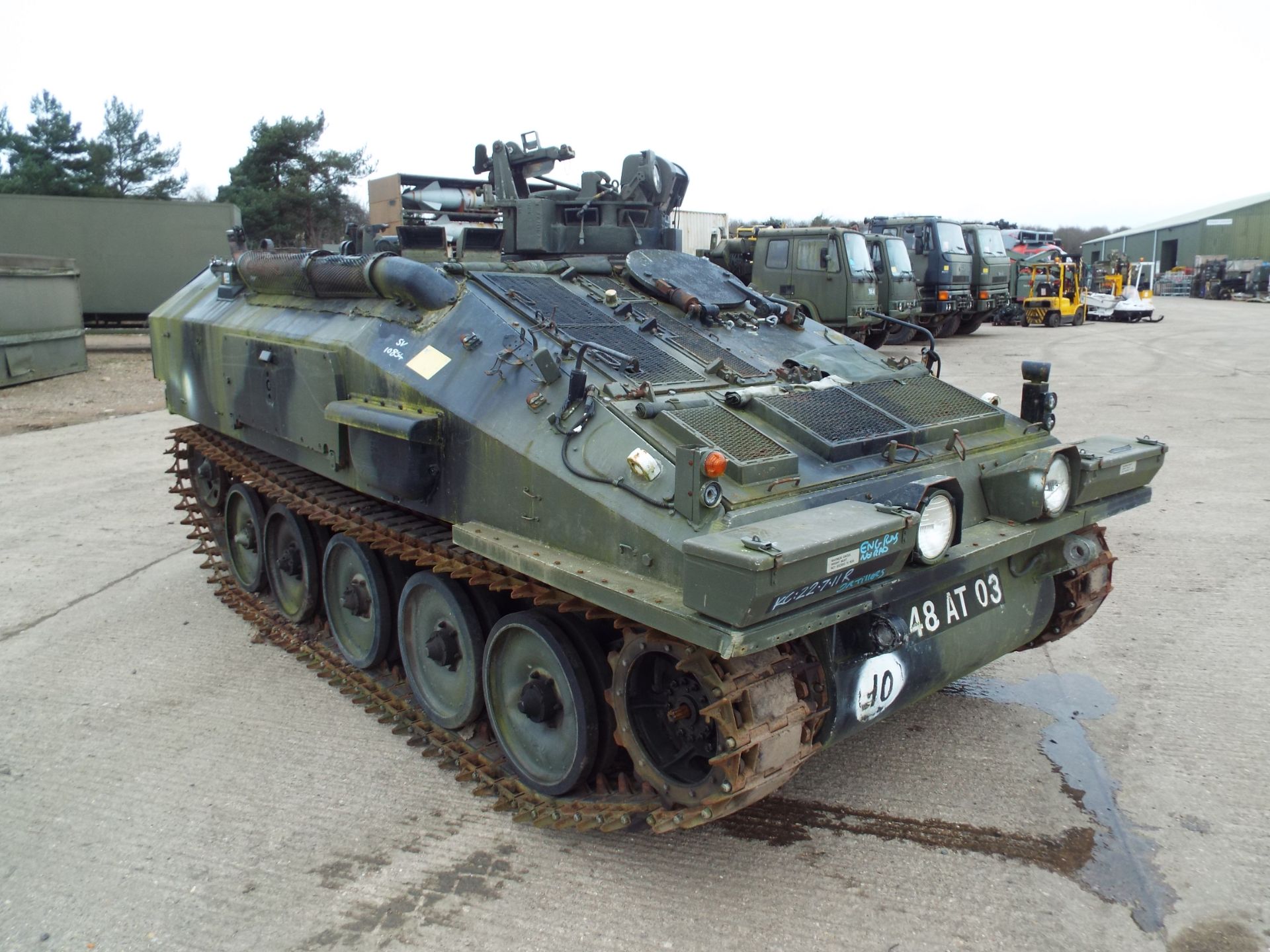 Dieselised CVRT (Combat Vehicle Reconnaissance Tracked) Spartan Armoured Personnel Carrier