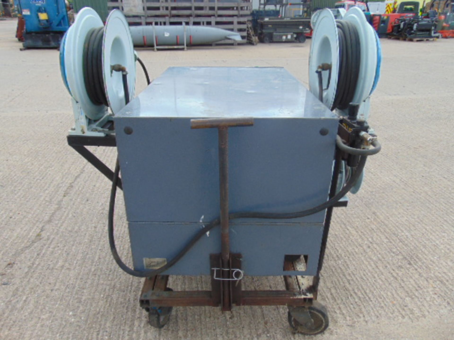 Atlas Copco LE9 Trolley Mounted Air Compressor with Hoses etc - Image 6 of 20