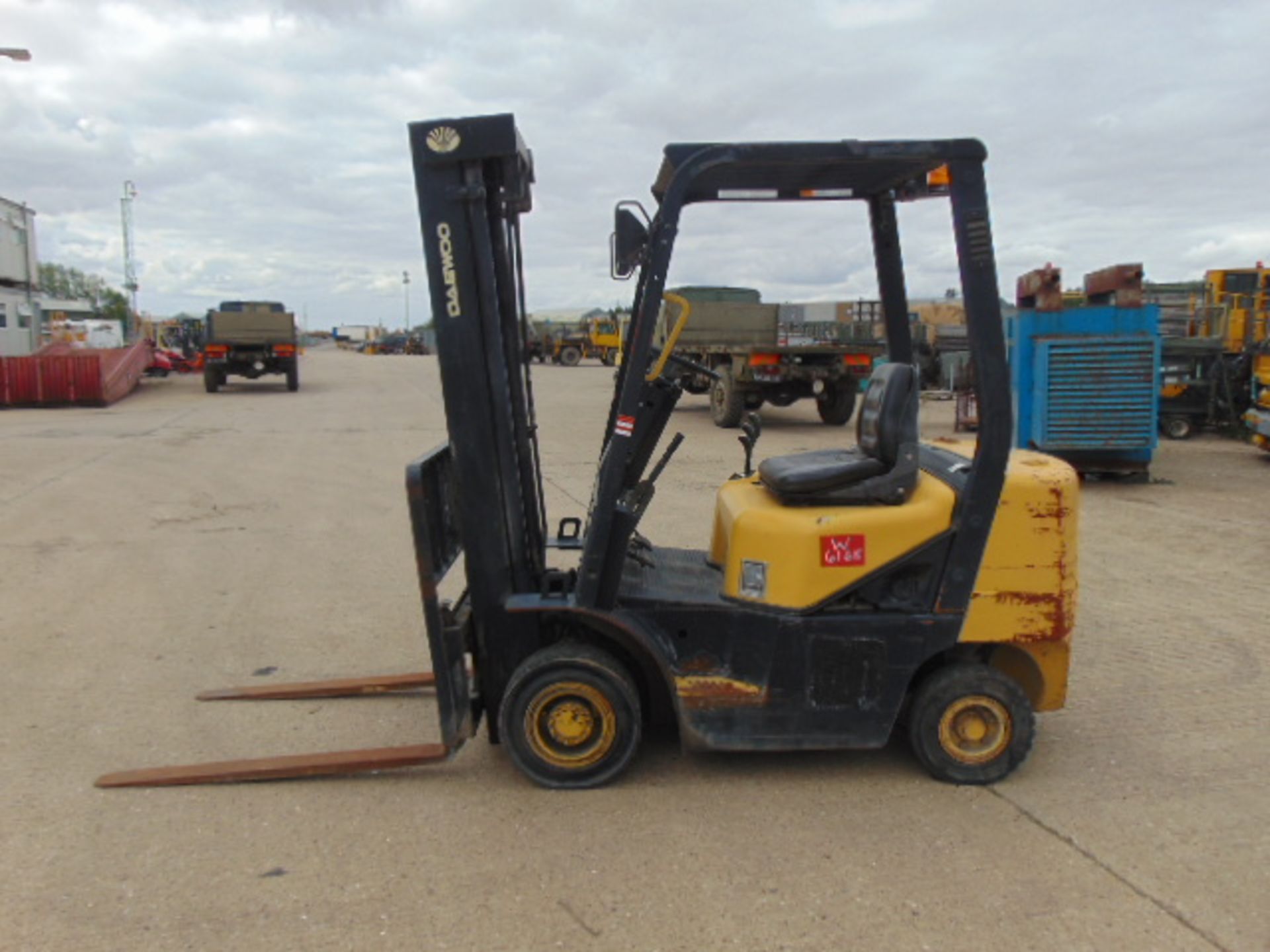 Daewoo D20SC-2 Counter Balance Diesel Forklift - Bild 5 aus 18