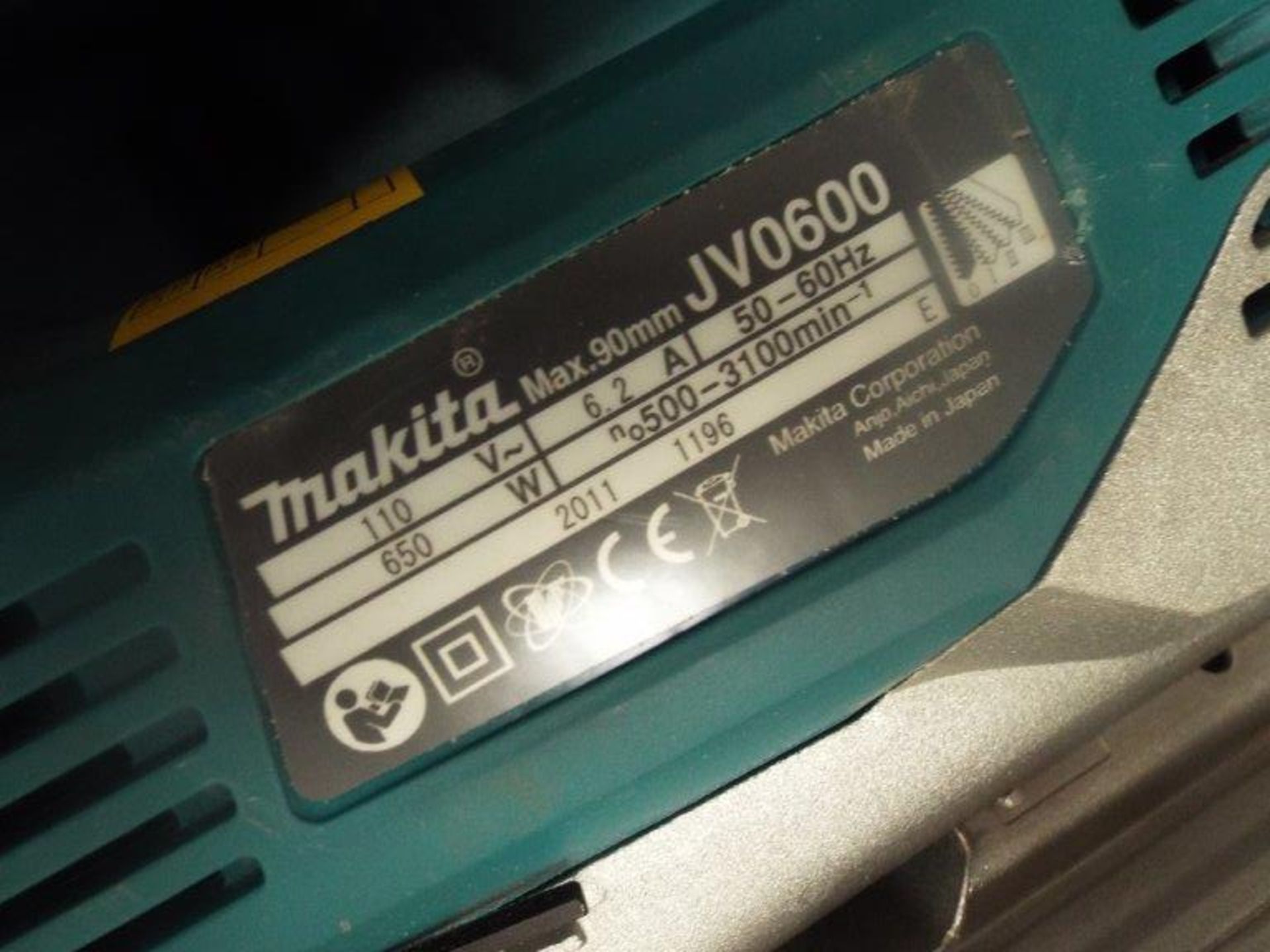 Makita JV0600K Jigsaw - Bild 4 aus 7