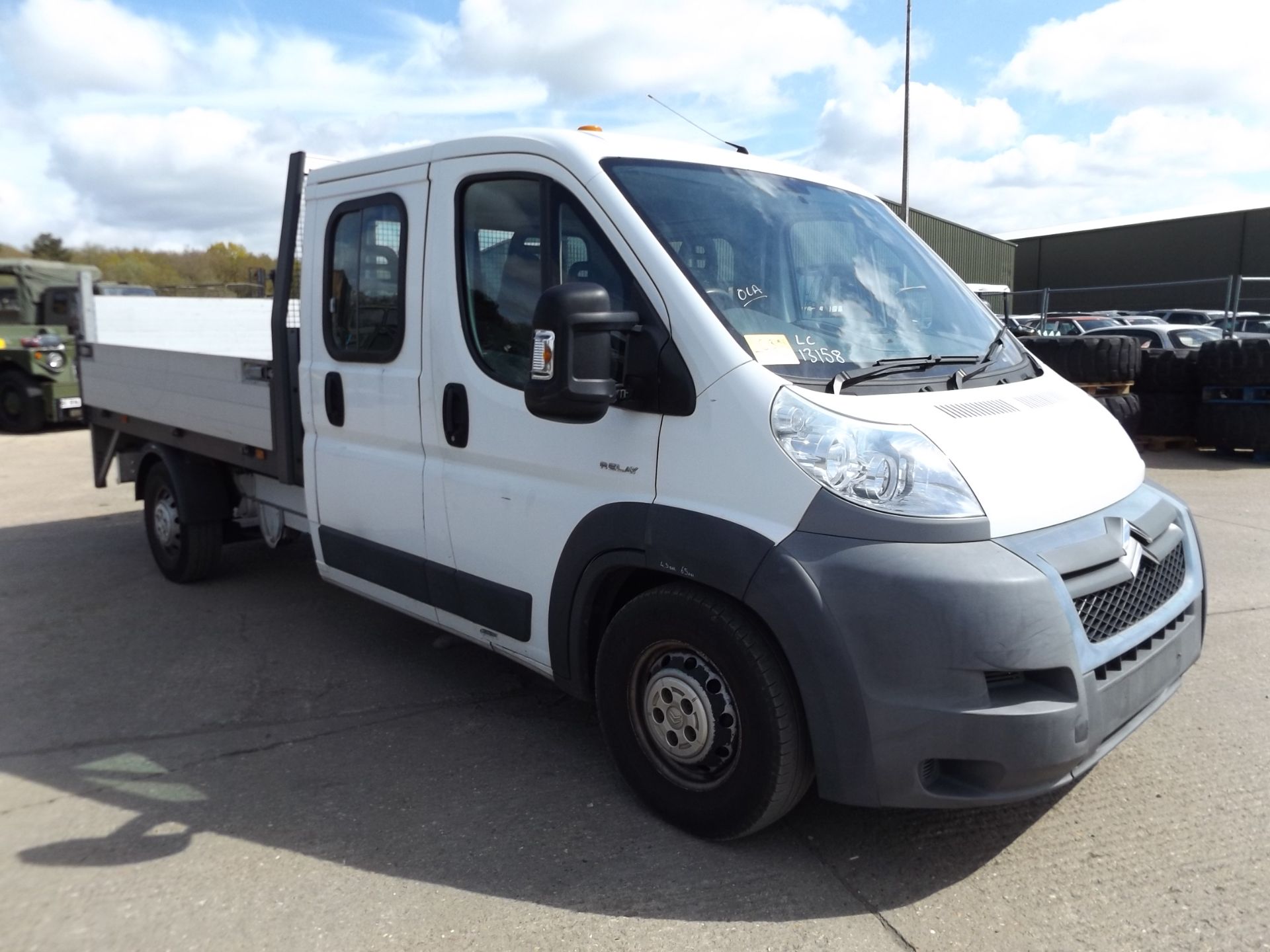 Citroen Relay 7 Seater Double Cab Dropside Pickup