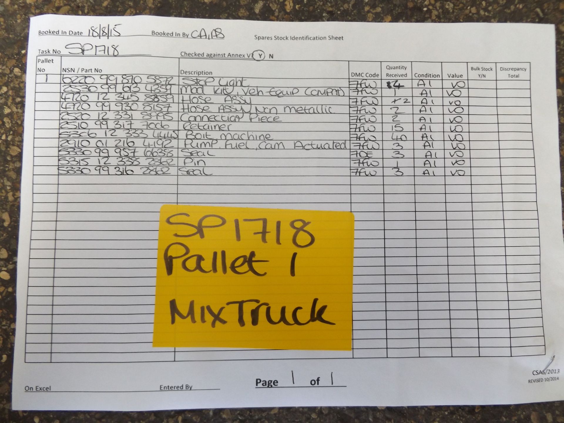 Mixed Stillage of Truck Parts - Image 10 of 10
