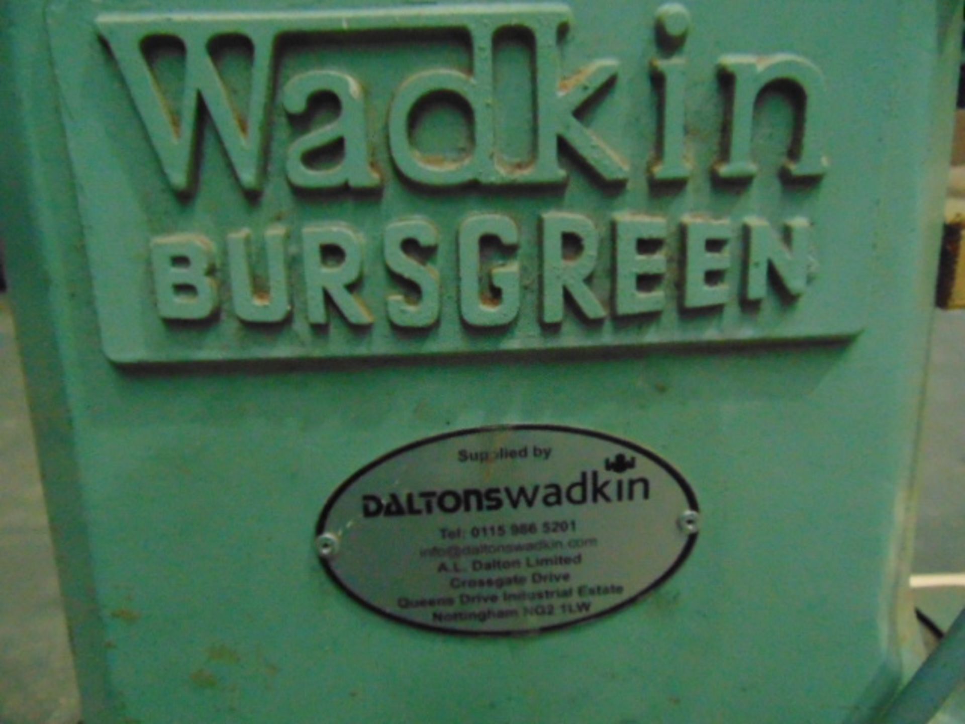 Wadkin Bursgreen wood turning Lathe - Image 7 of 10