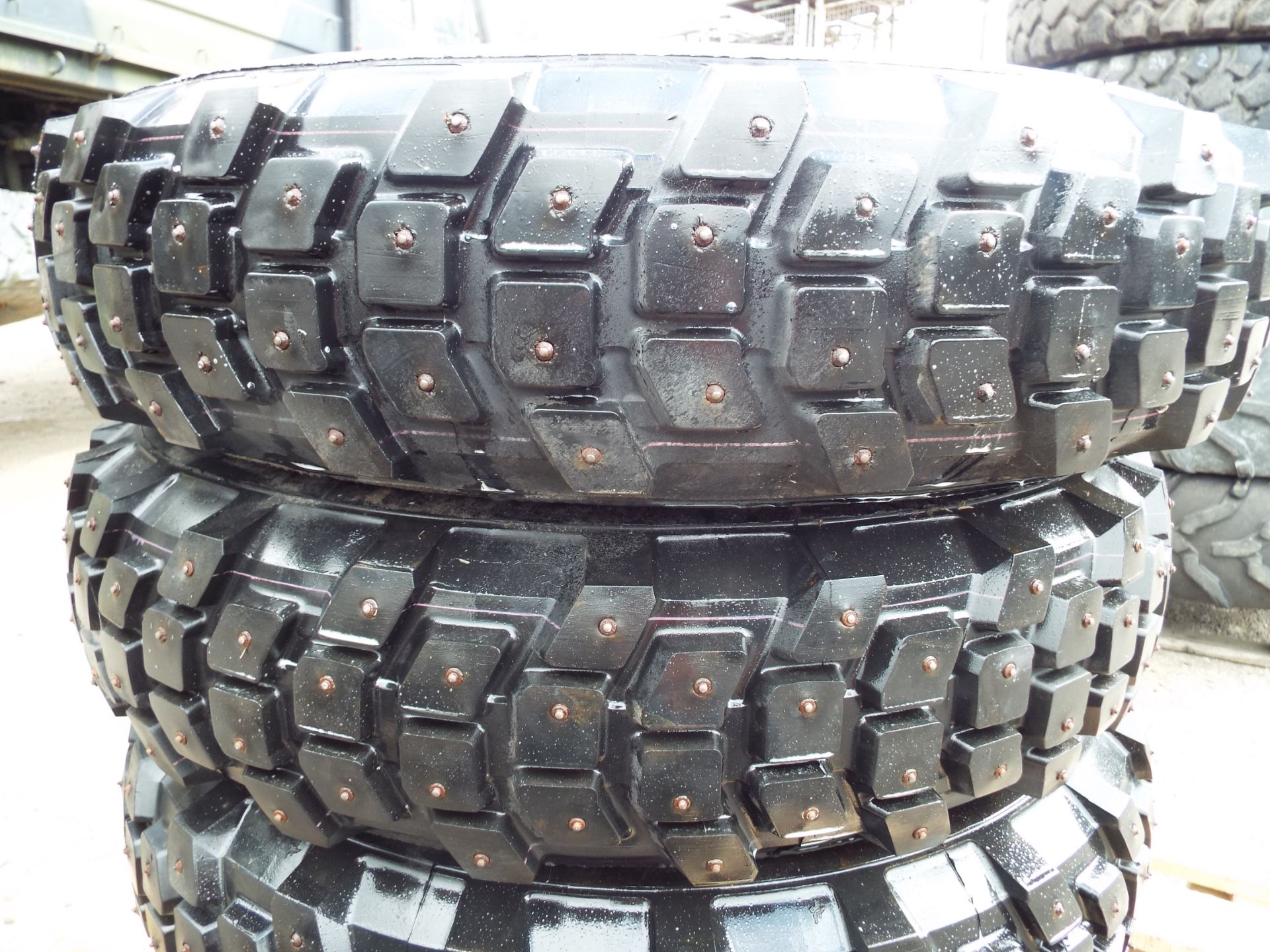 4 x Michelin XCL 7.50 R16 Winter/Studded Tyres - Image 6 of 7