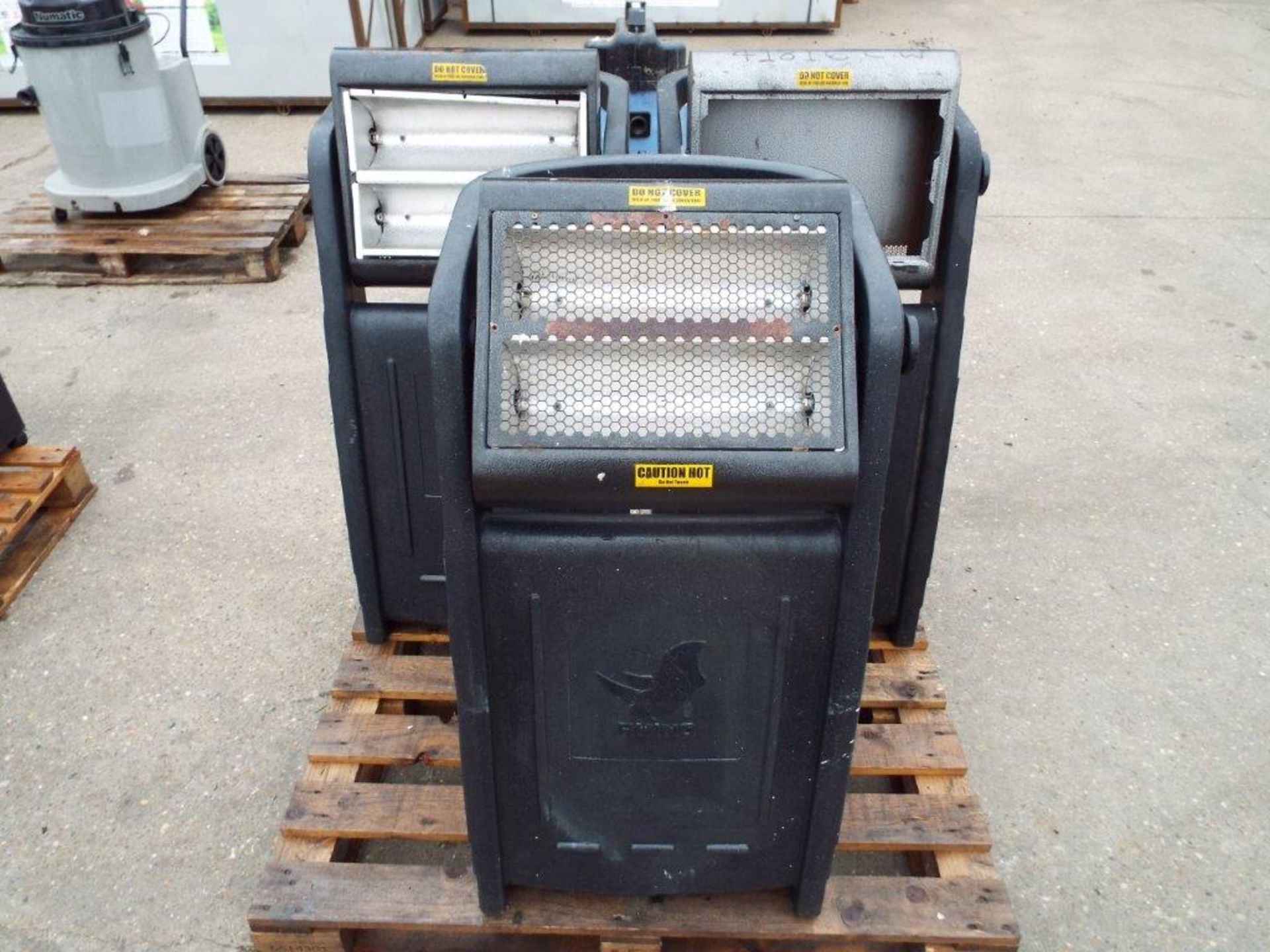 3 x Rhino H029110 Industrial Heaters