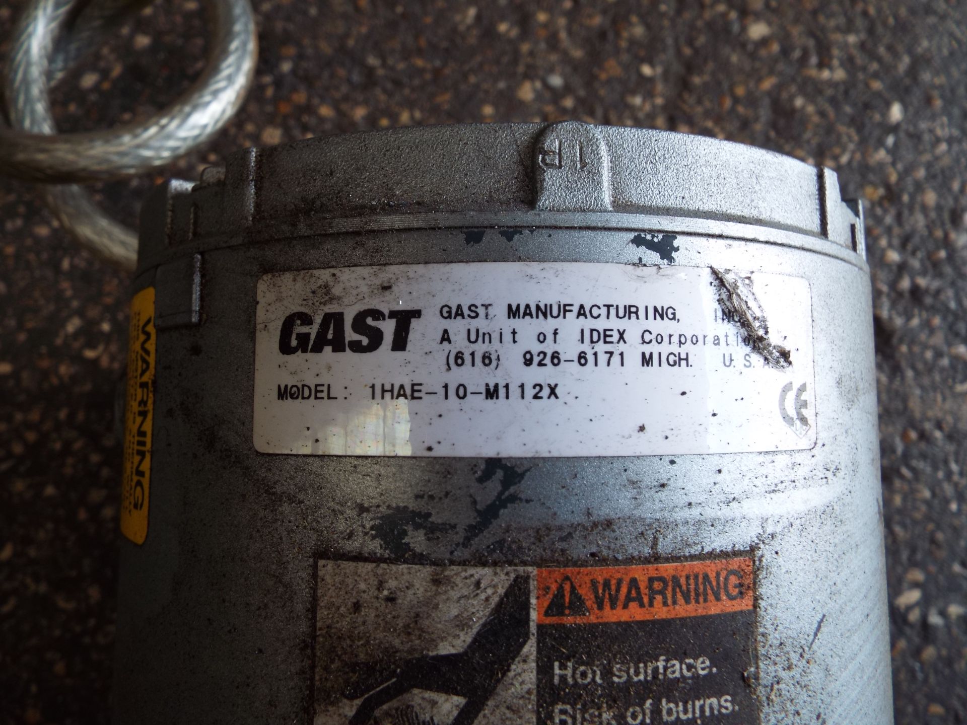 Gast 1H Oil-Less Compressor/Vaccuum Pump - Image 6 of 8