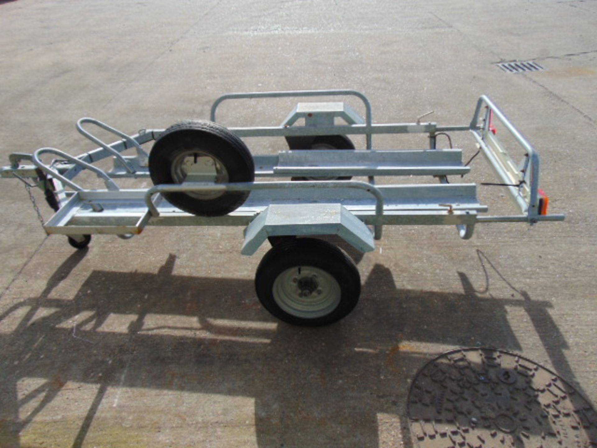 Twin Motorbike Trailer - Image 4 of 8