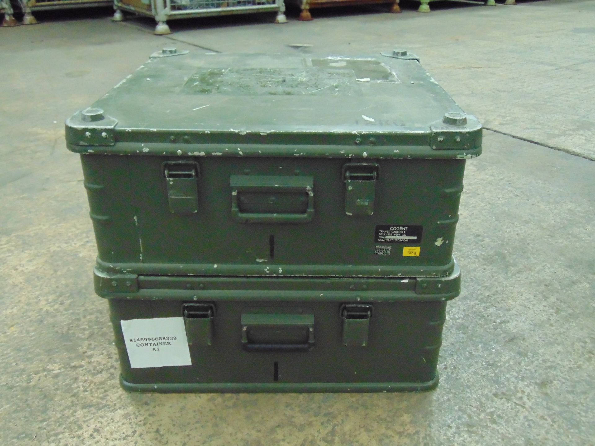 2 x Heavy Duty Zarges Aluminium Cases - Image 2 of 8