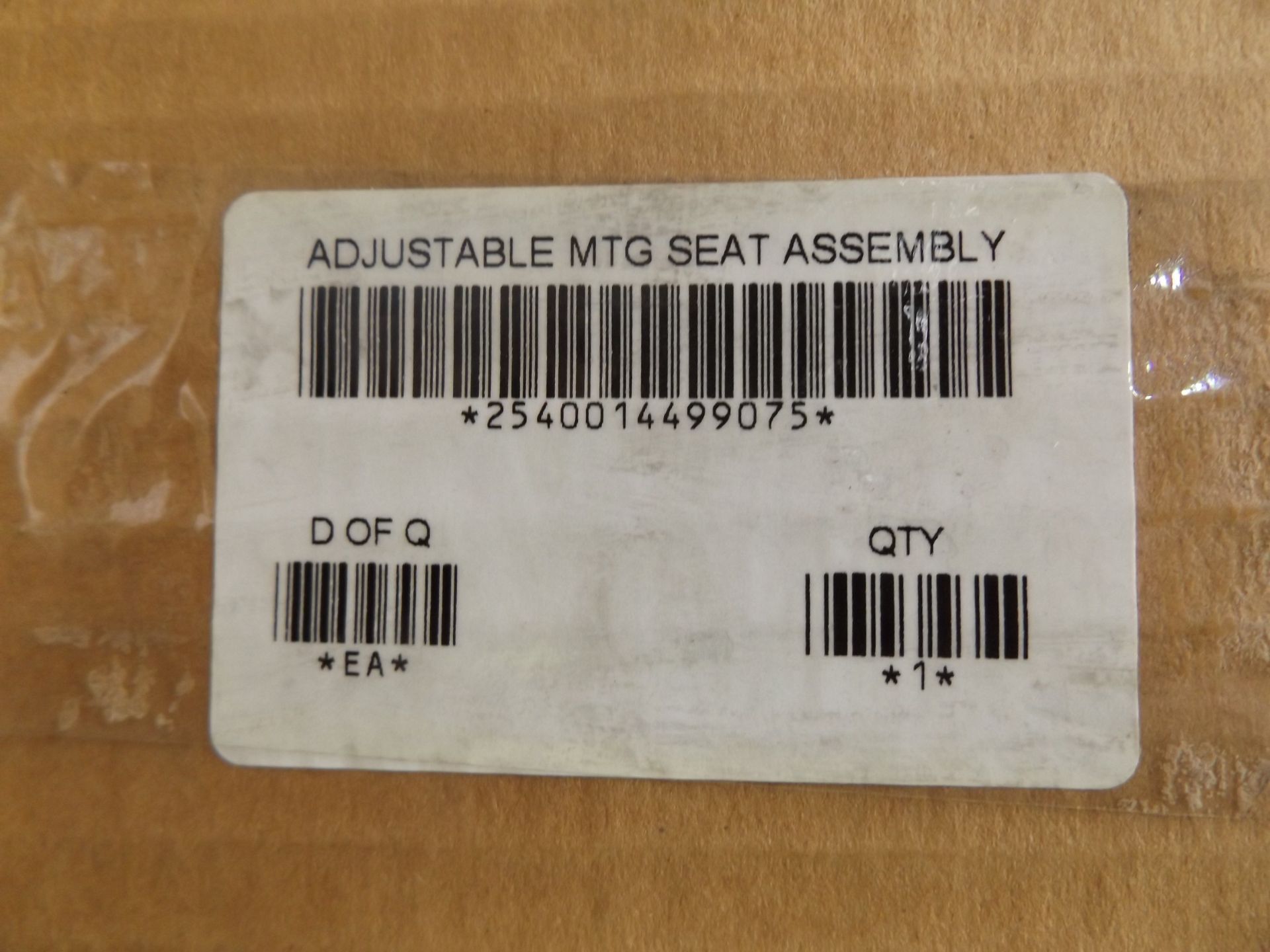 Adjustable MTG Forklift Operators Seat - Image 9 of 9