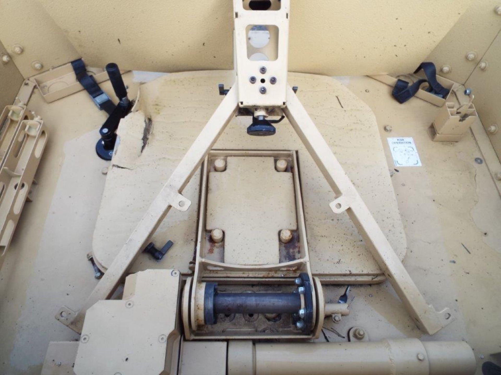 Armoured Vehicle Weapon Turret Assembly with Cover - Image 9 of 15