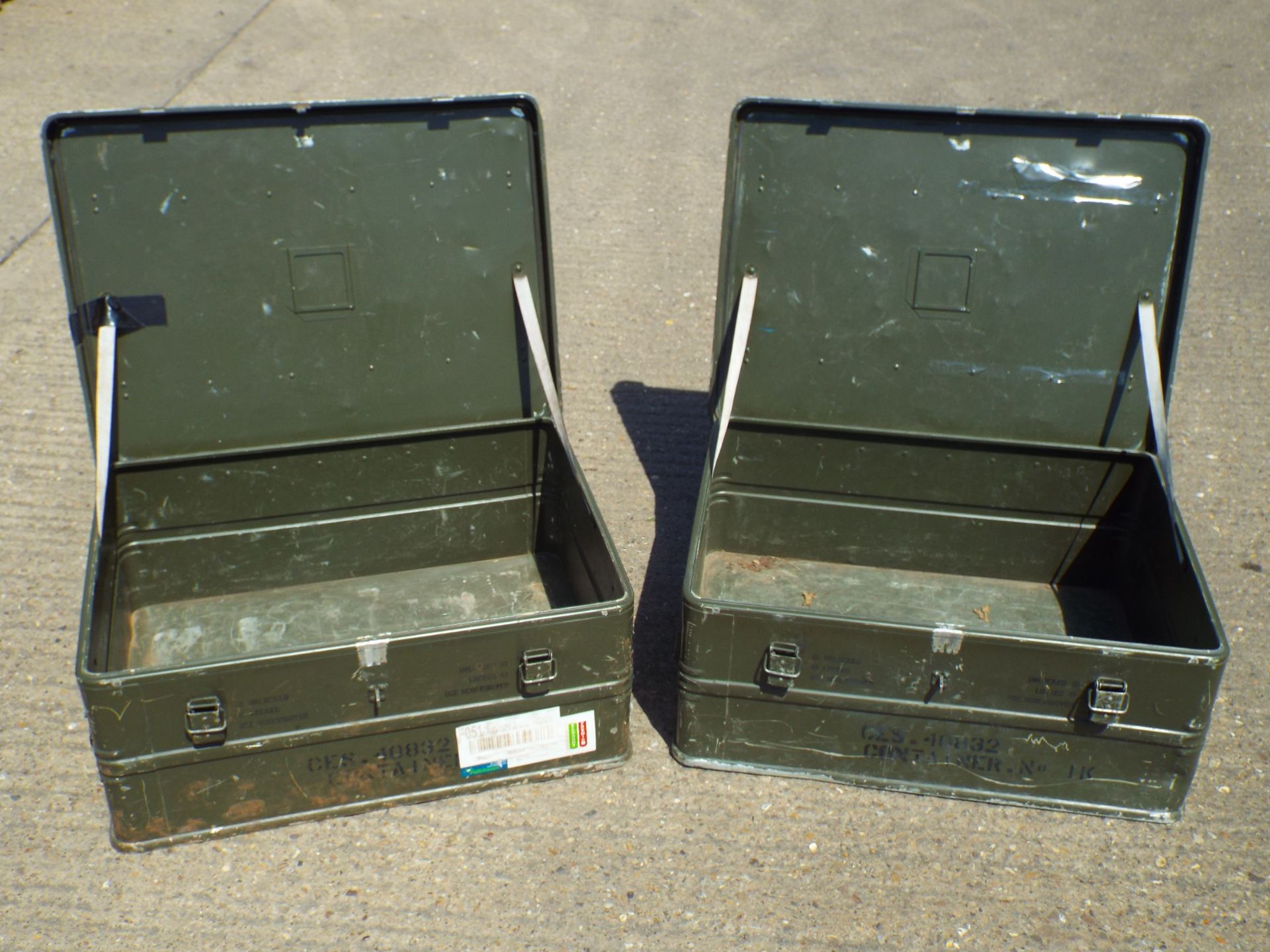 2 x Heavy Duty Zarges Aluminium Cases - Image 2 of 6