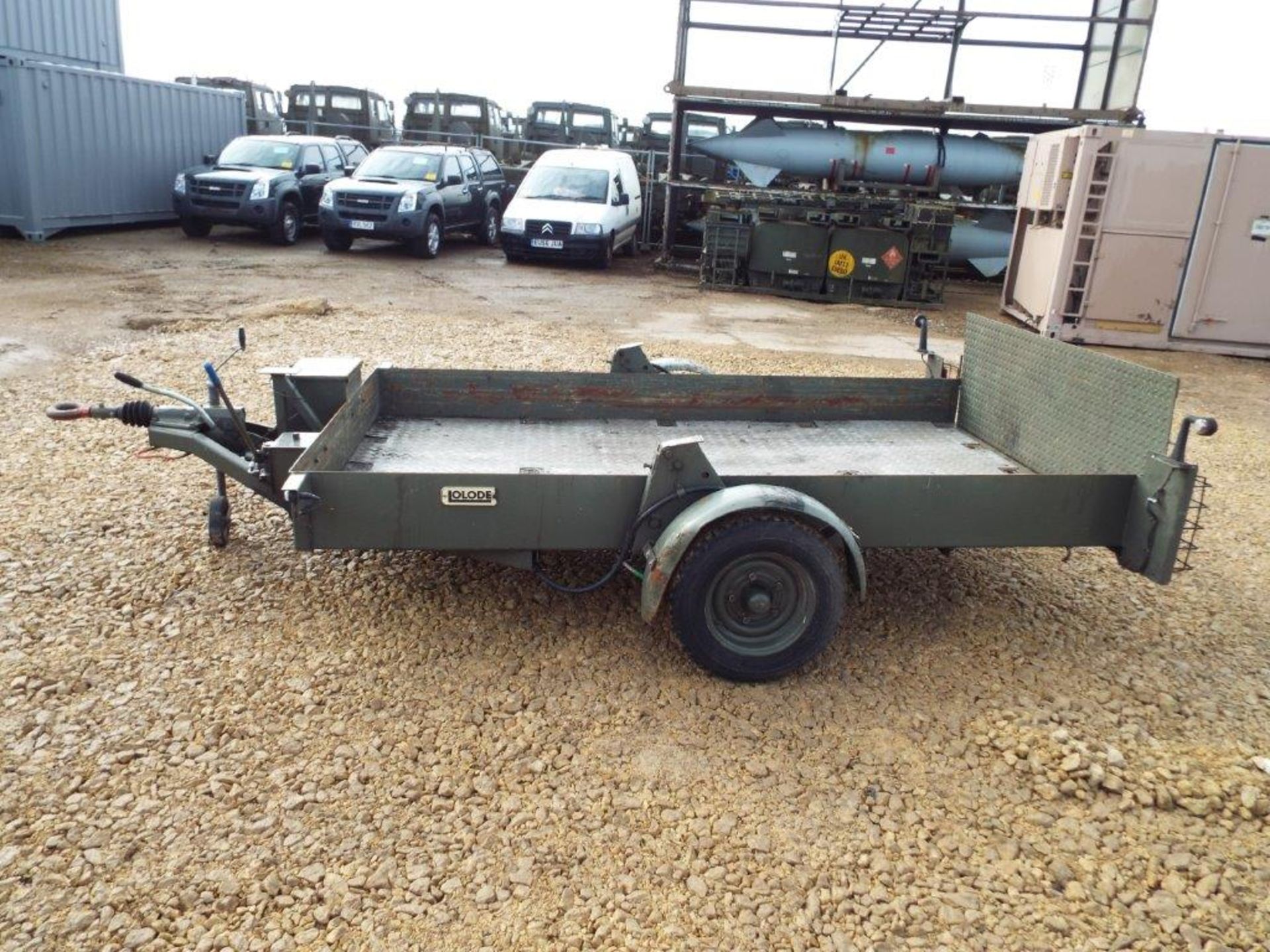 Single Axle Lolode King Hydraulic Lowering Trailer - Image 4 of 21