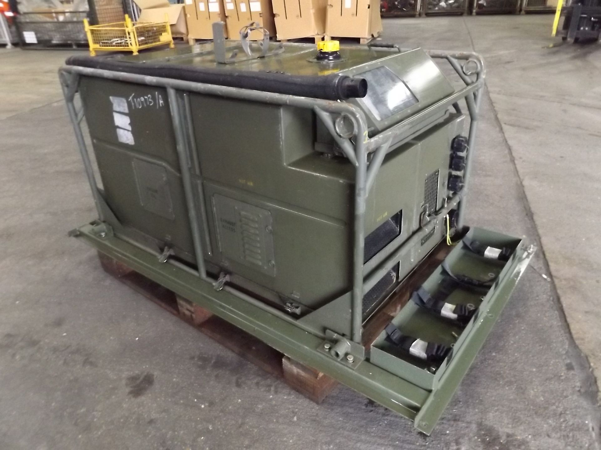 Lister Petter Air Log 4169 A 5.6 KVA Single Phase Diesel Generator