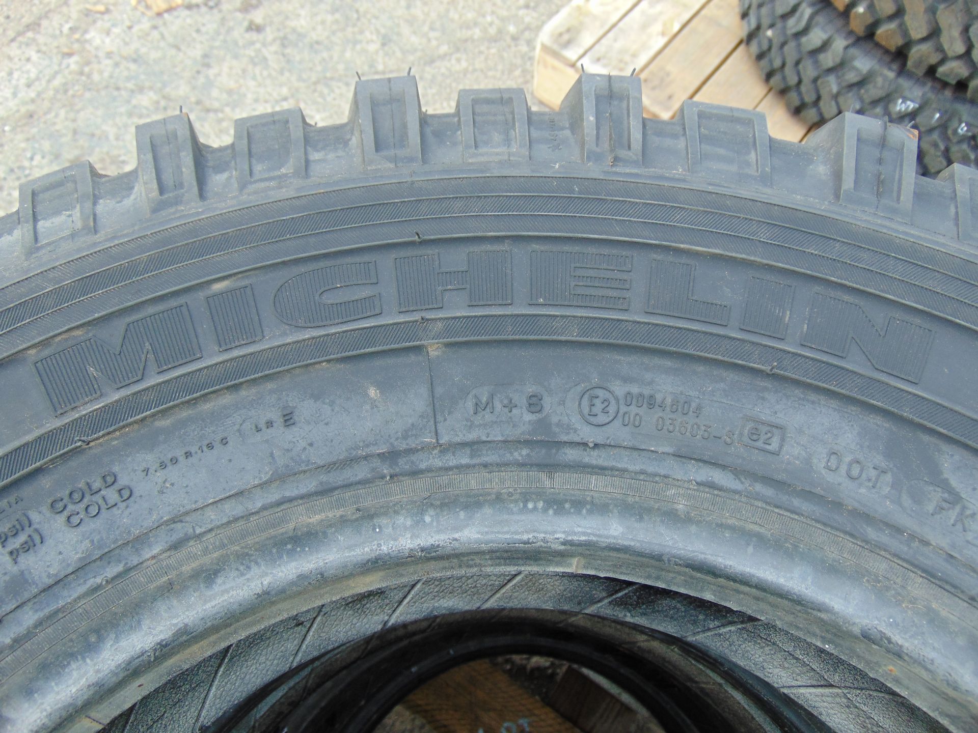 4 x Michelin 7.50 R16 XZL Tyres - Image 2 of 5