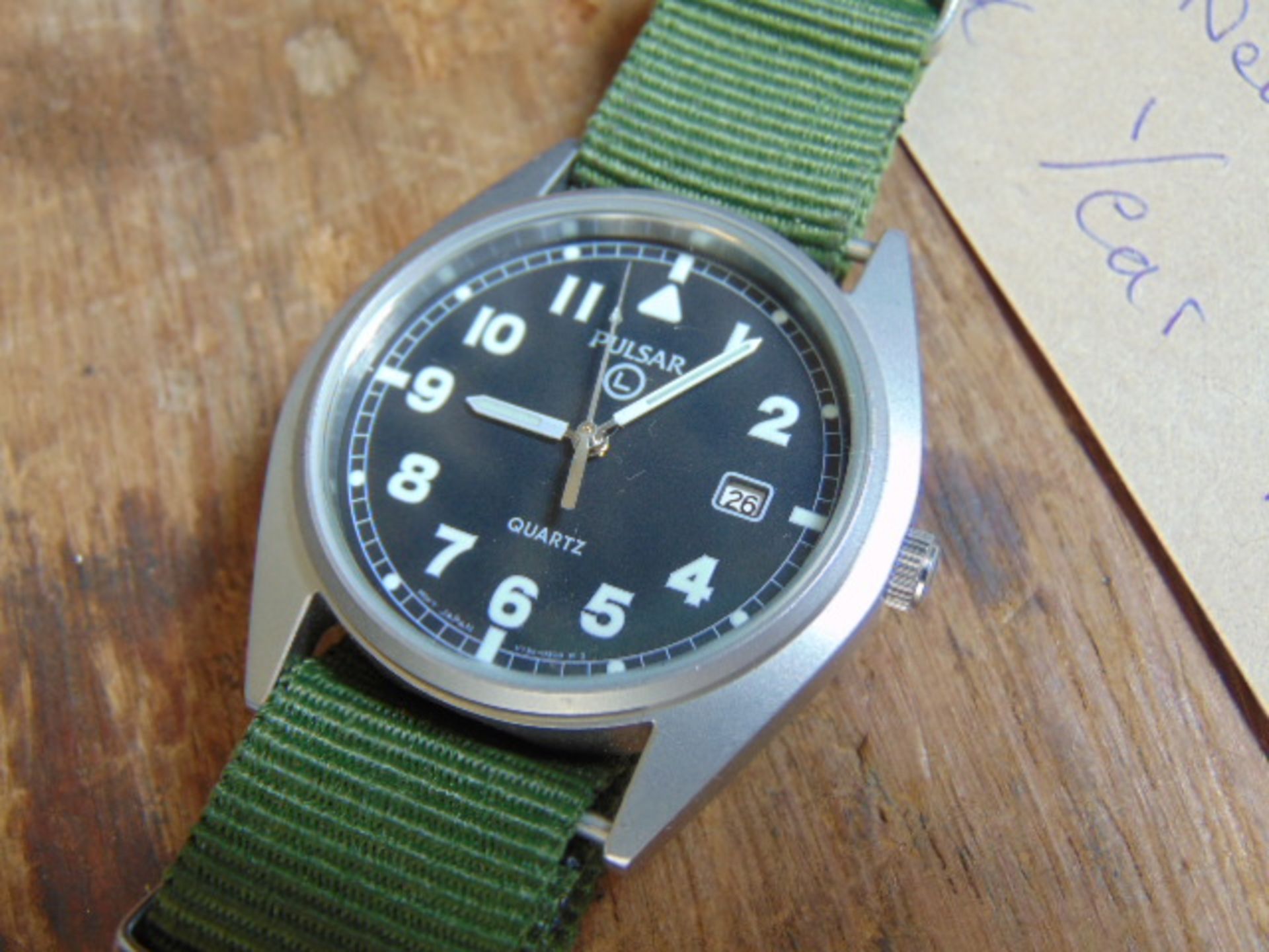 Unissued Pulsar G10 Wrist Watch - Bild 2 aus 7