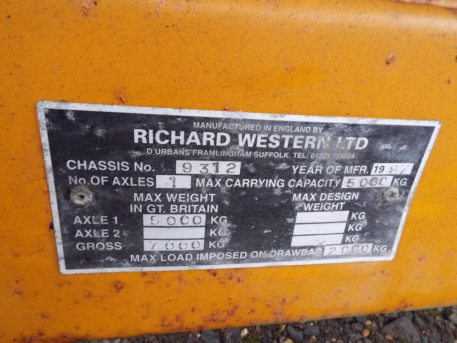 Richard Western UAC 1300 Slurry Tank - Bild 20 aus 20