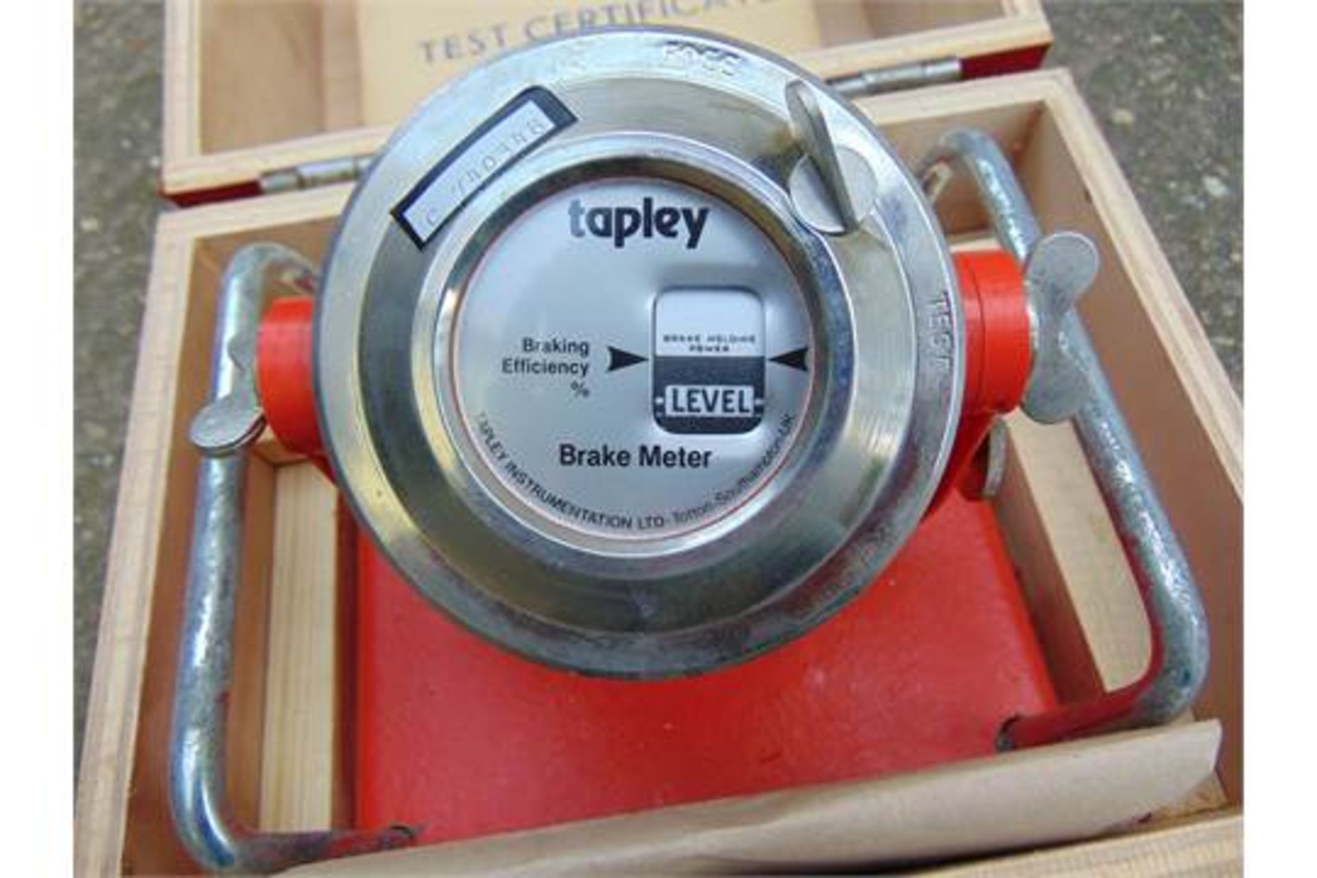 Tapley Brake Meter complete with carry case - Bild 2 aus 4