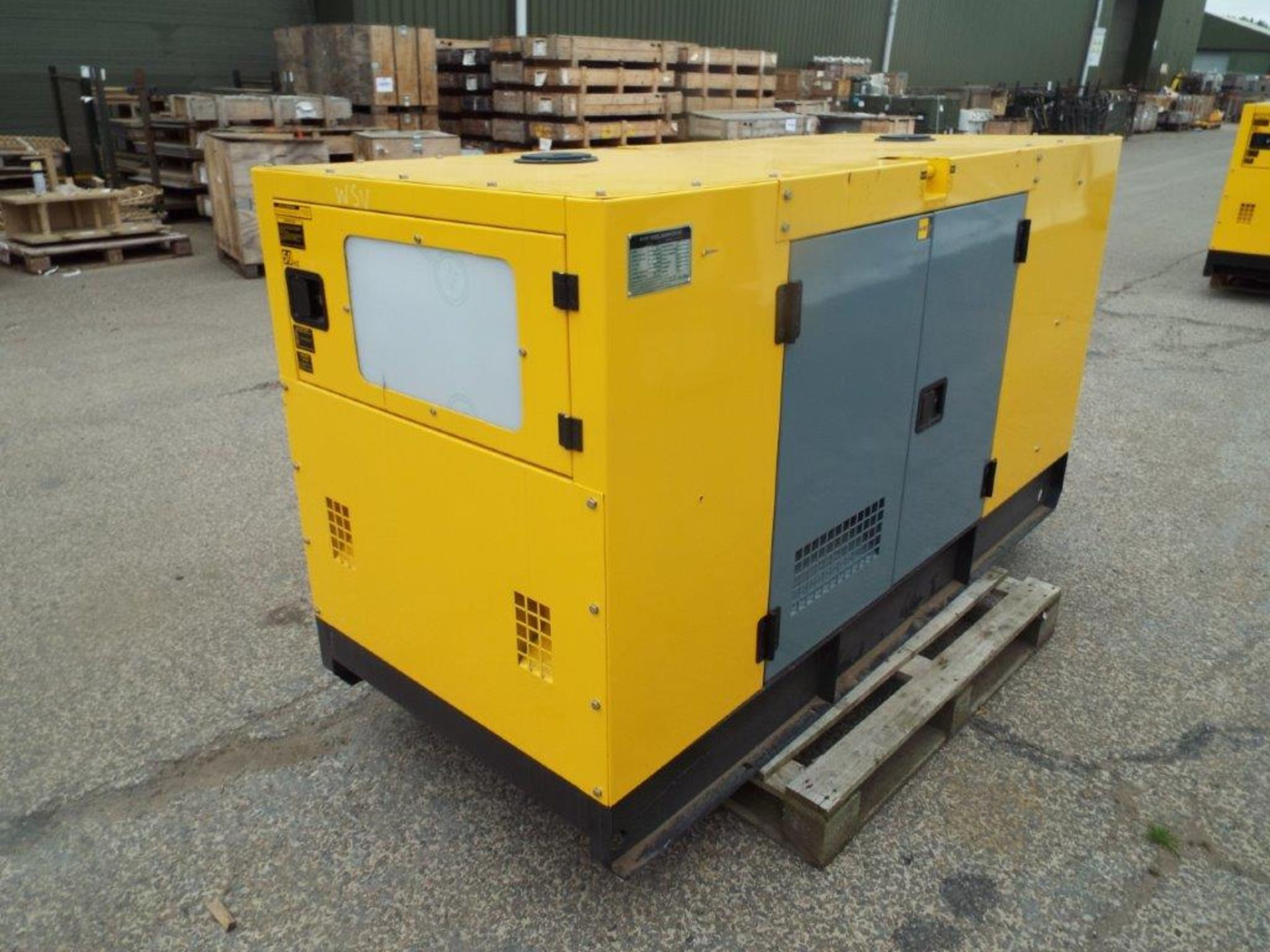 UNISSUED WITH TEST HOURS ONLY 70 KVA 3 Phase Silent Diesel Generator Set - Image 10 of 16