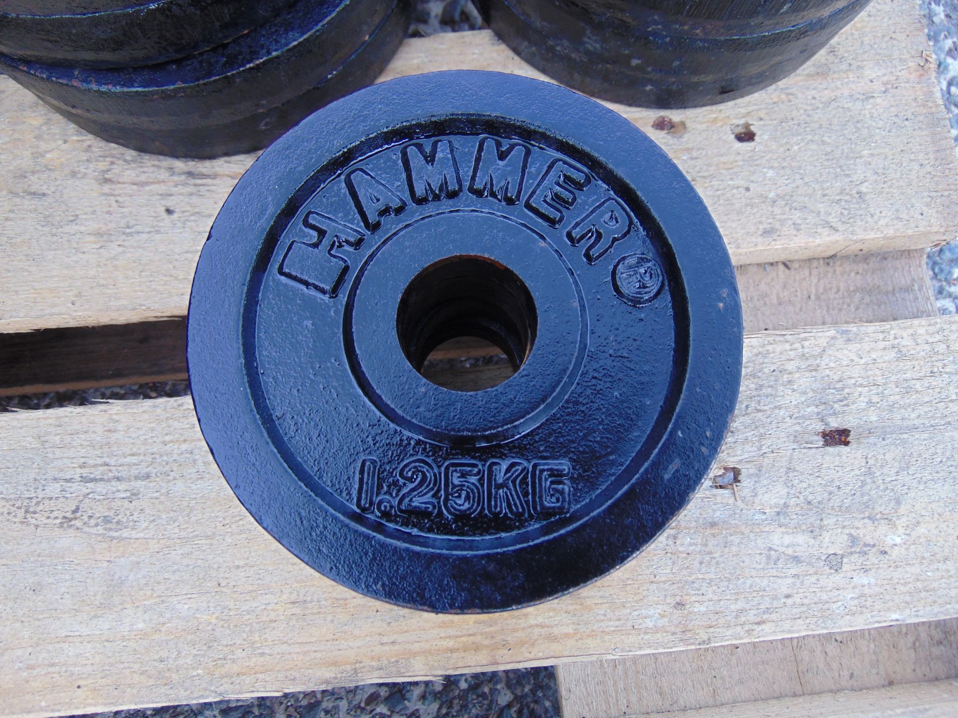 Pallet of 36 x Mixed Hammer Barbell Weight Plates - Image 10 of 11